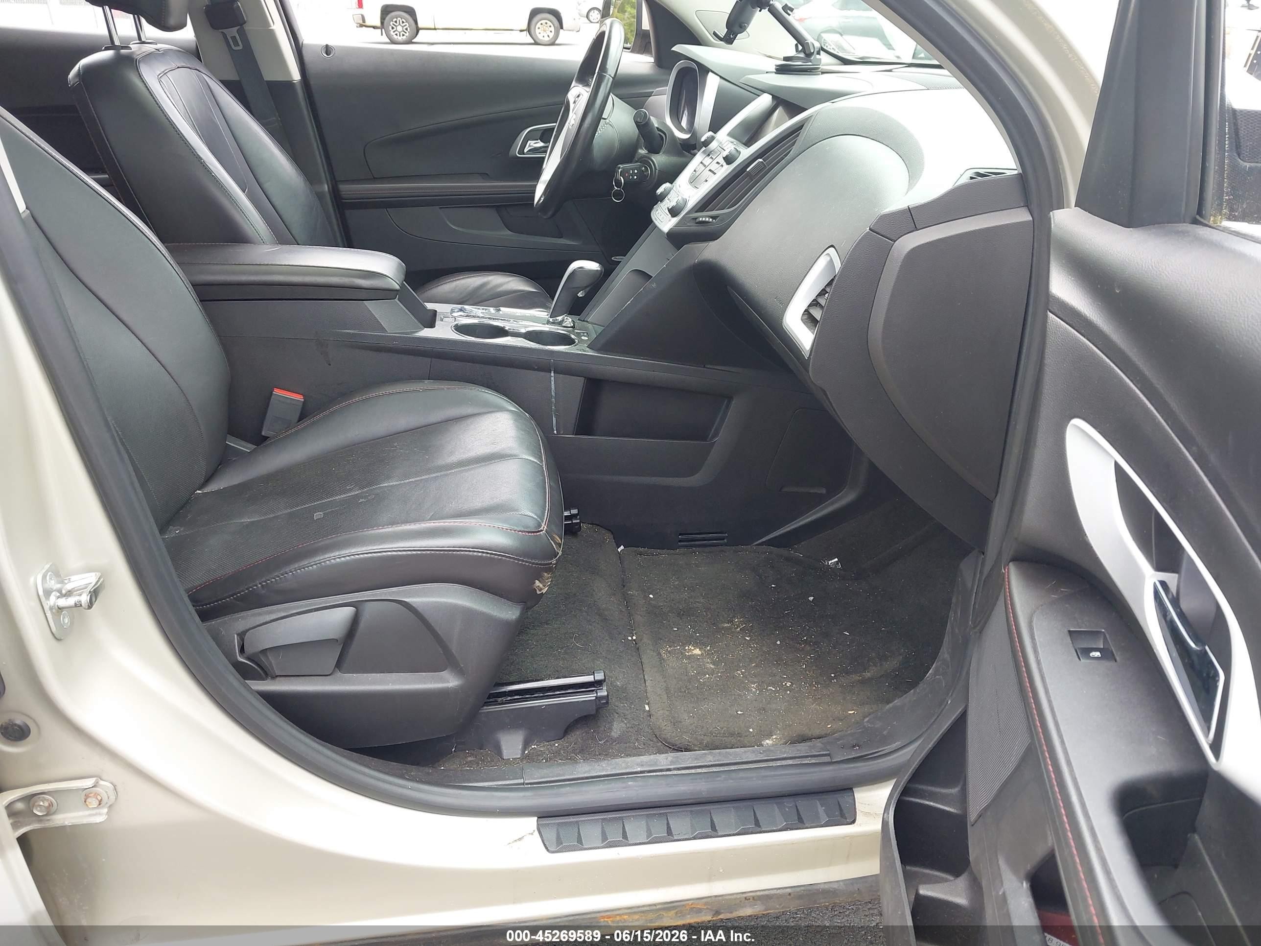 2013 Chevrolet Equinox 2lt Champagne vin: 2GNFLNEK5D6170481