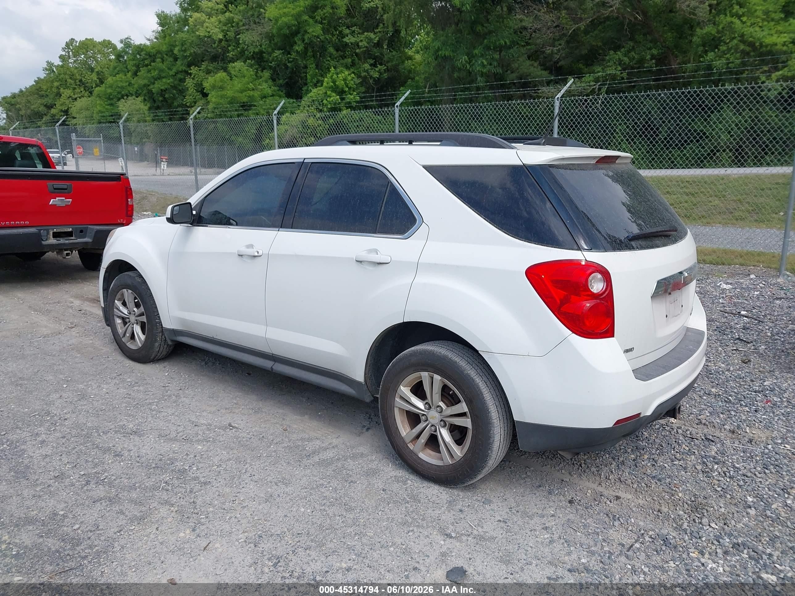 2013 Chevrolet Equinox 2lt White vin: 2GNFLNEK5D6356201