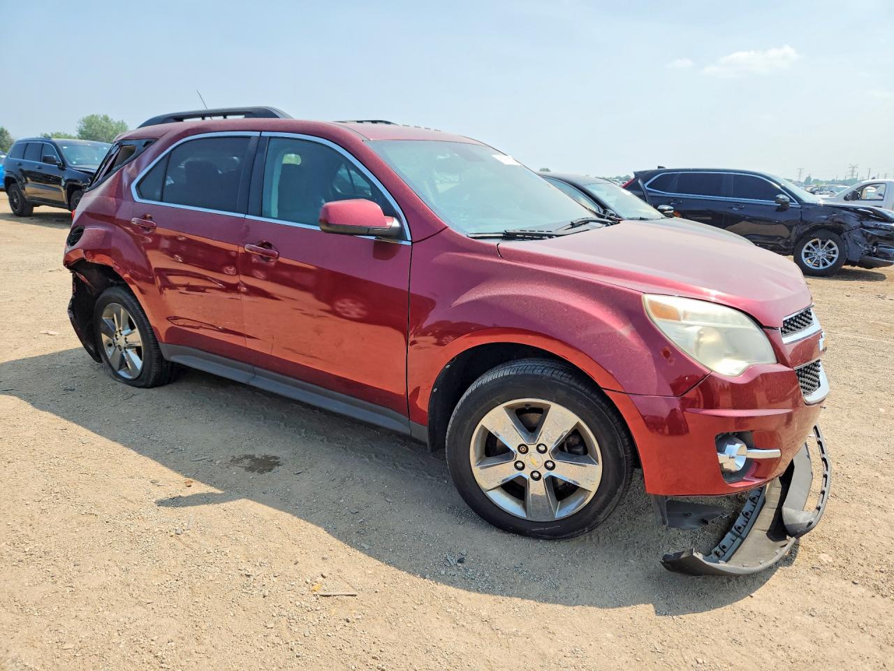 2012 Chevrolet Equinox Lt Red vin: 2GNFLNEK6C6227351
