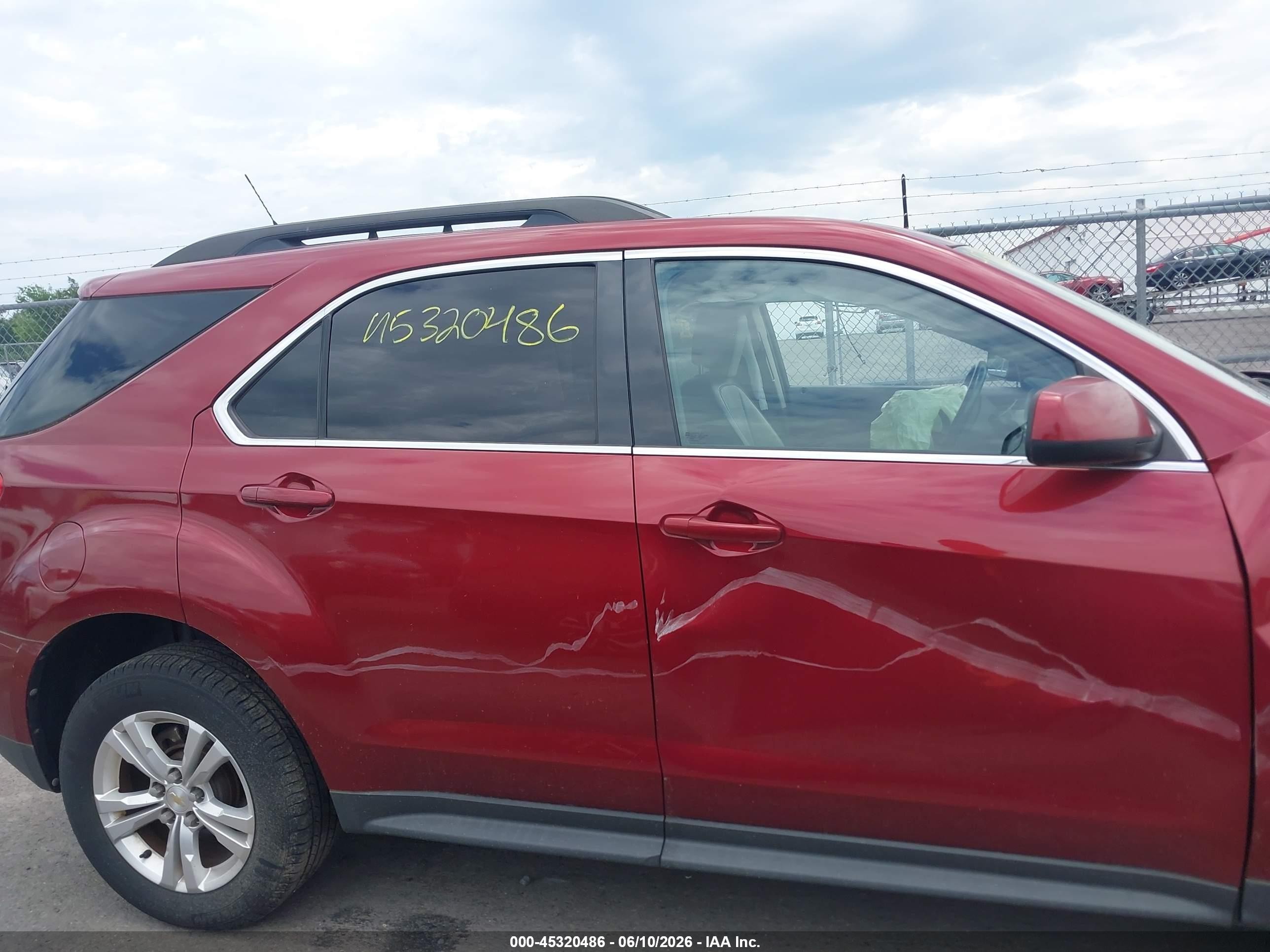 2012 Chevrolet Equinox 2lt Красный vin: 2GNFLNEK6C6300248