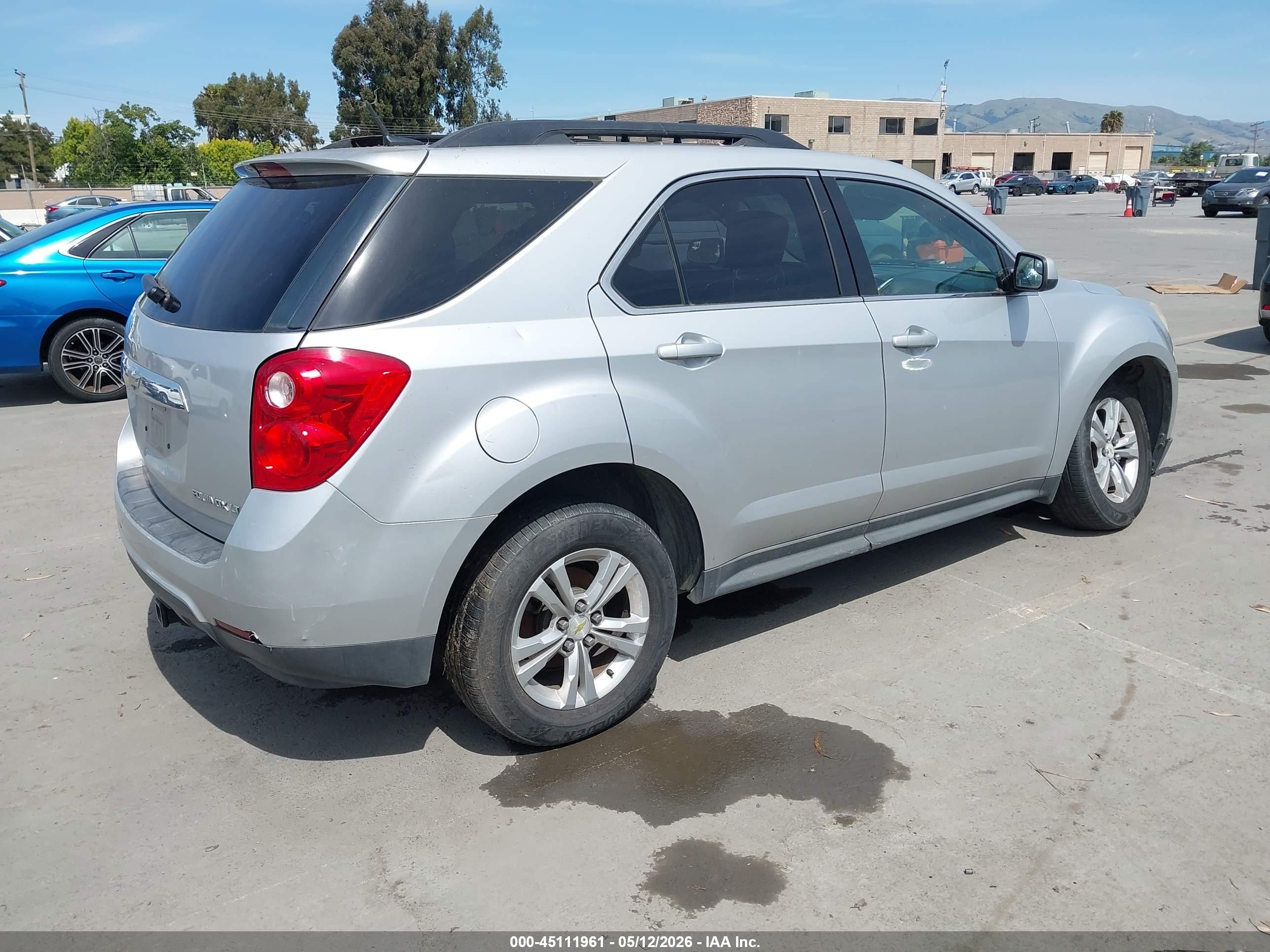 2012 Chevrolet Equinox 2lt Серебряный vin: 2GNFLNEK6C6353516