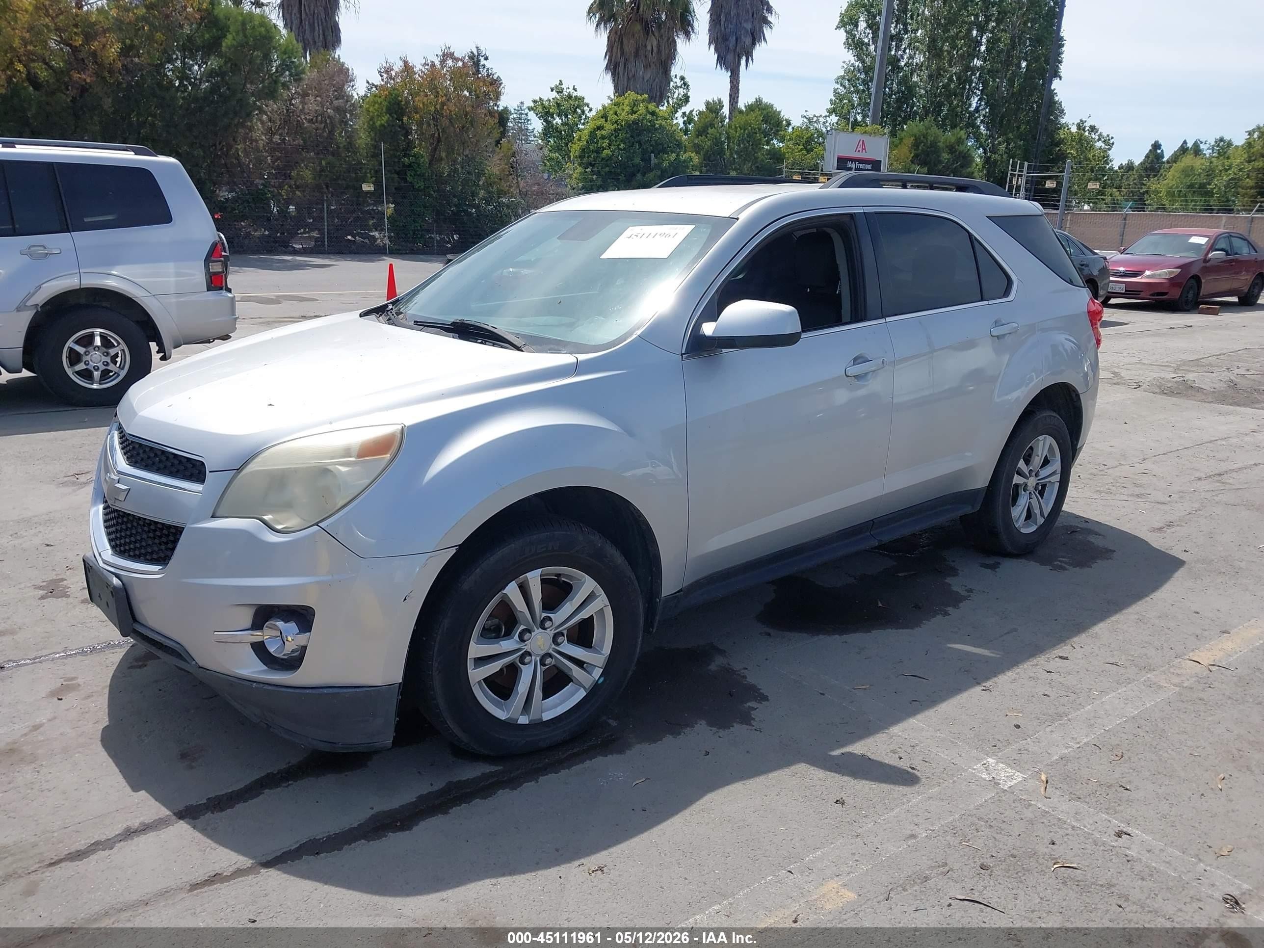 2012 Chevrolet Equinox 2lt Серебряный vin: 2GNFLNEK6C6353516