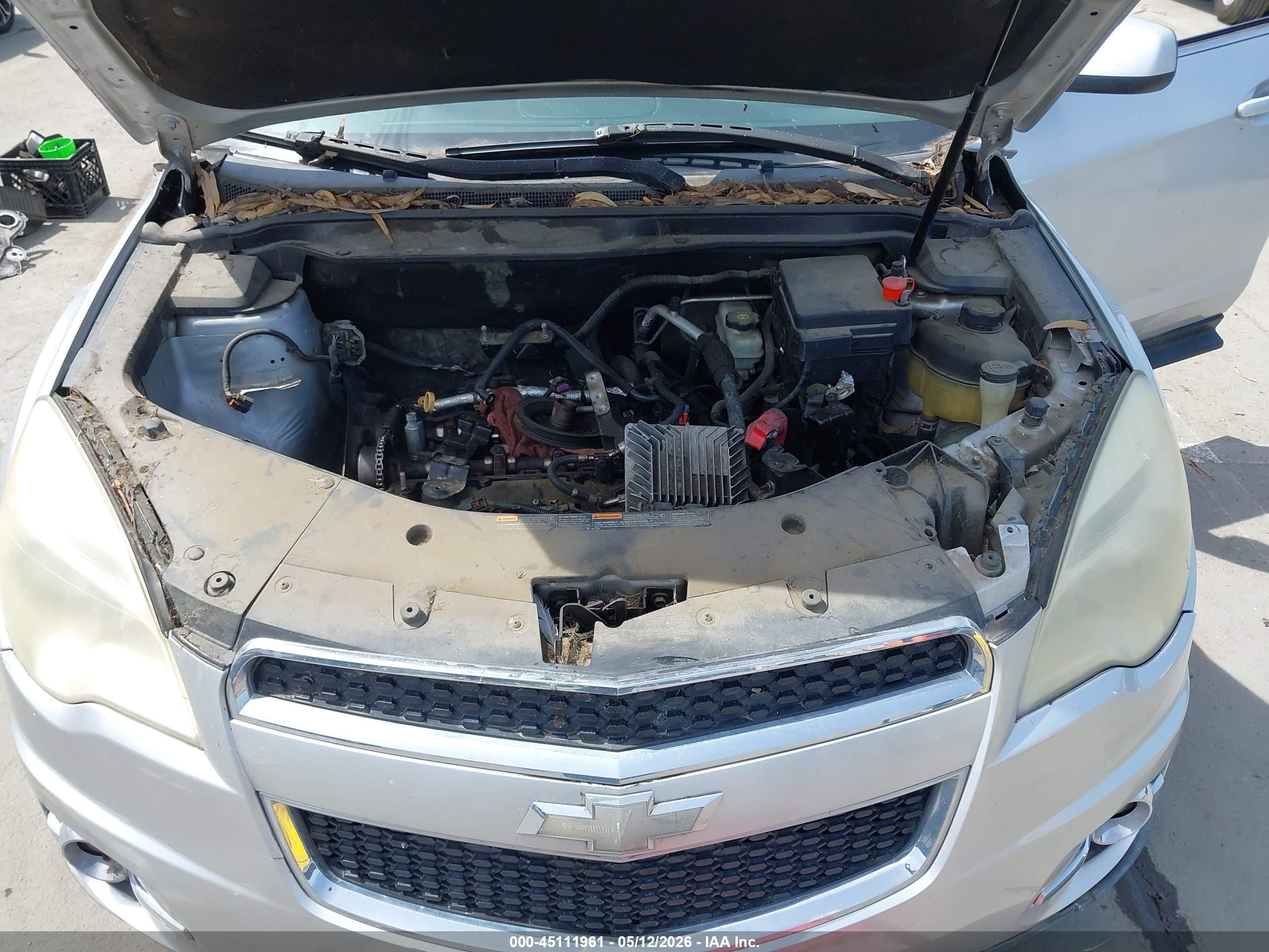 2012 Chevrolet Equinox 2lt Серебряный vin: 2GNFLNEK6C6353516