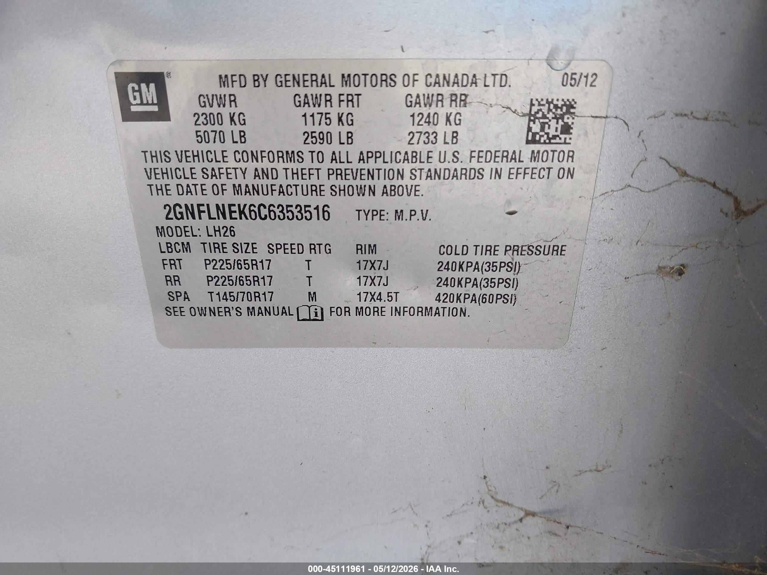2012 Chevrolet Equinox 2lt Серебряный vin: 2GNFLNEK6C6353516