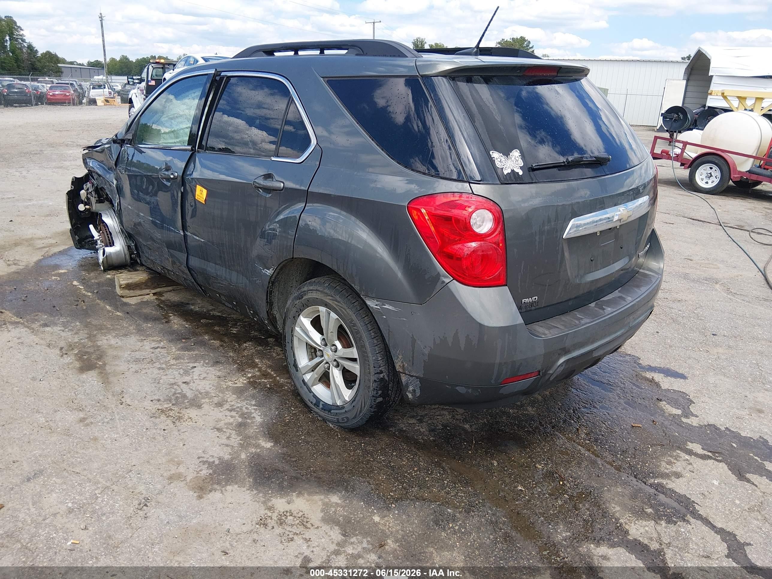 2013 Chevrolet Equinox 2lt Gray vin: 2GNFLNEK6D6291990