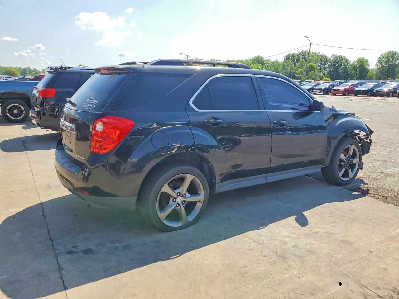 2012 Chevrolet Equinox Lt Black vin: 2GNFLNEK8C6106983