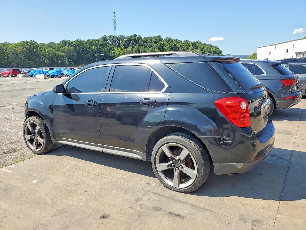 2012 Chevrolet Equinox Lt Black vin: 2GNFLNEK8C6106983