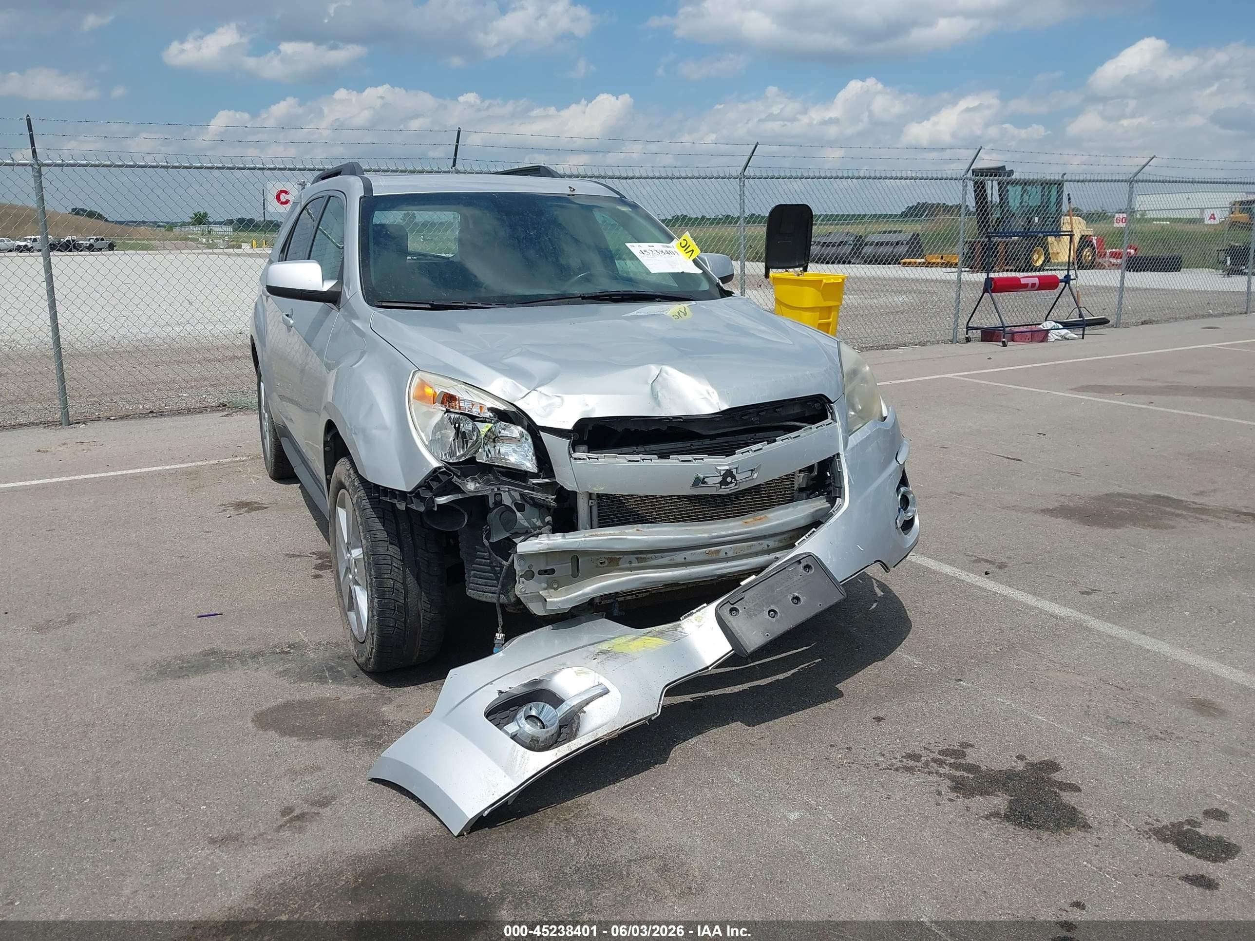 2012 Chevrolet Equinox 2lt Silver vin: 2GNFLNEK8C6159019
