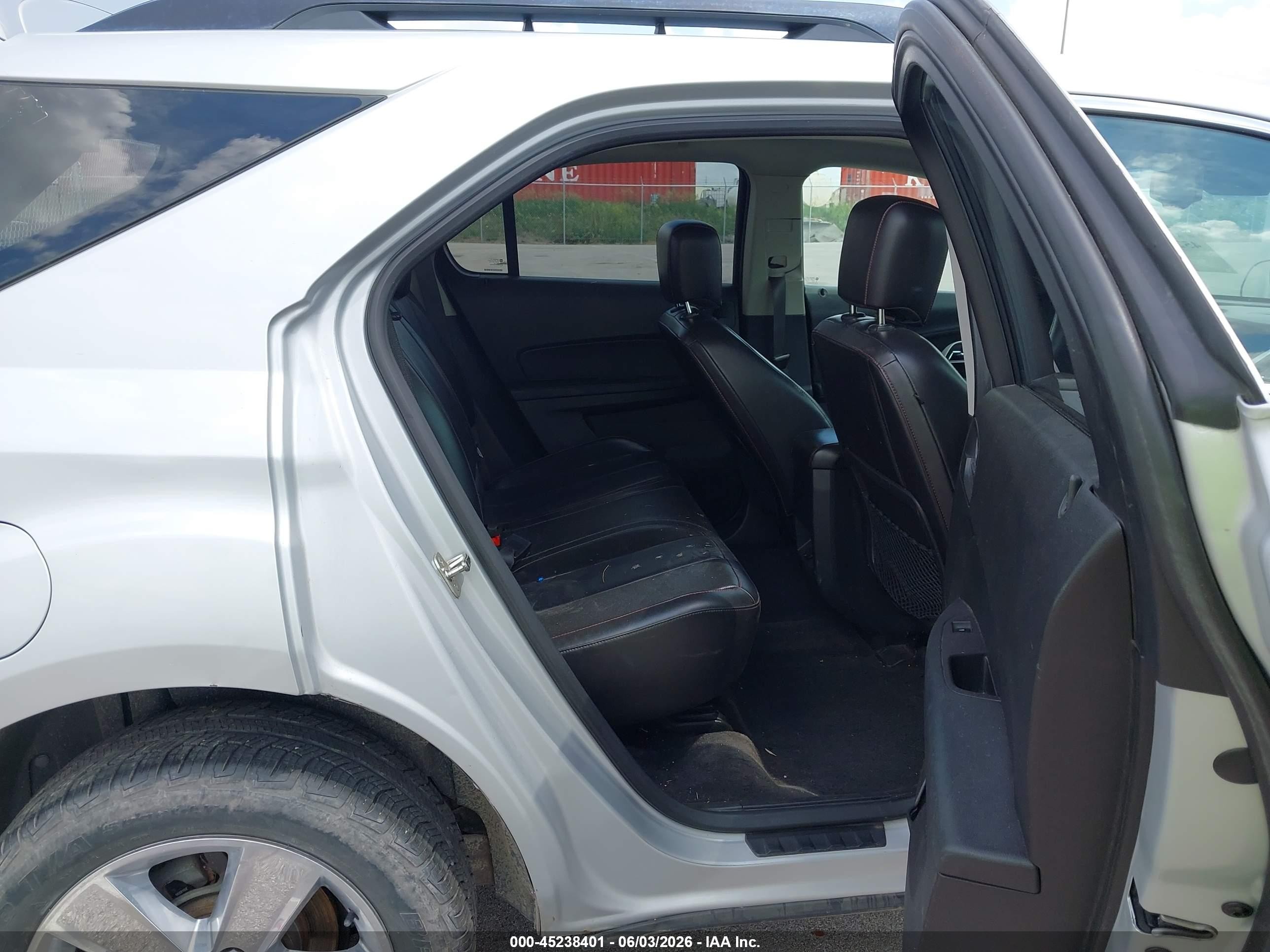 2012 Chevrolet Equinox 2lt Silver vin: 2GNFLNEK8C6159019
