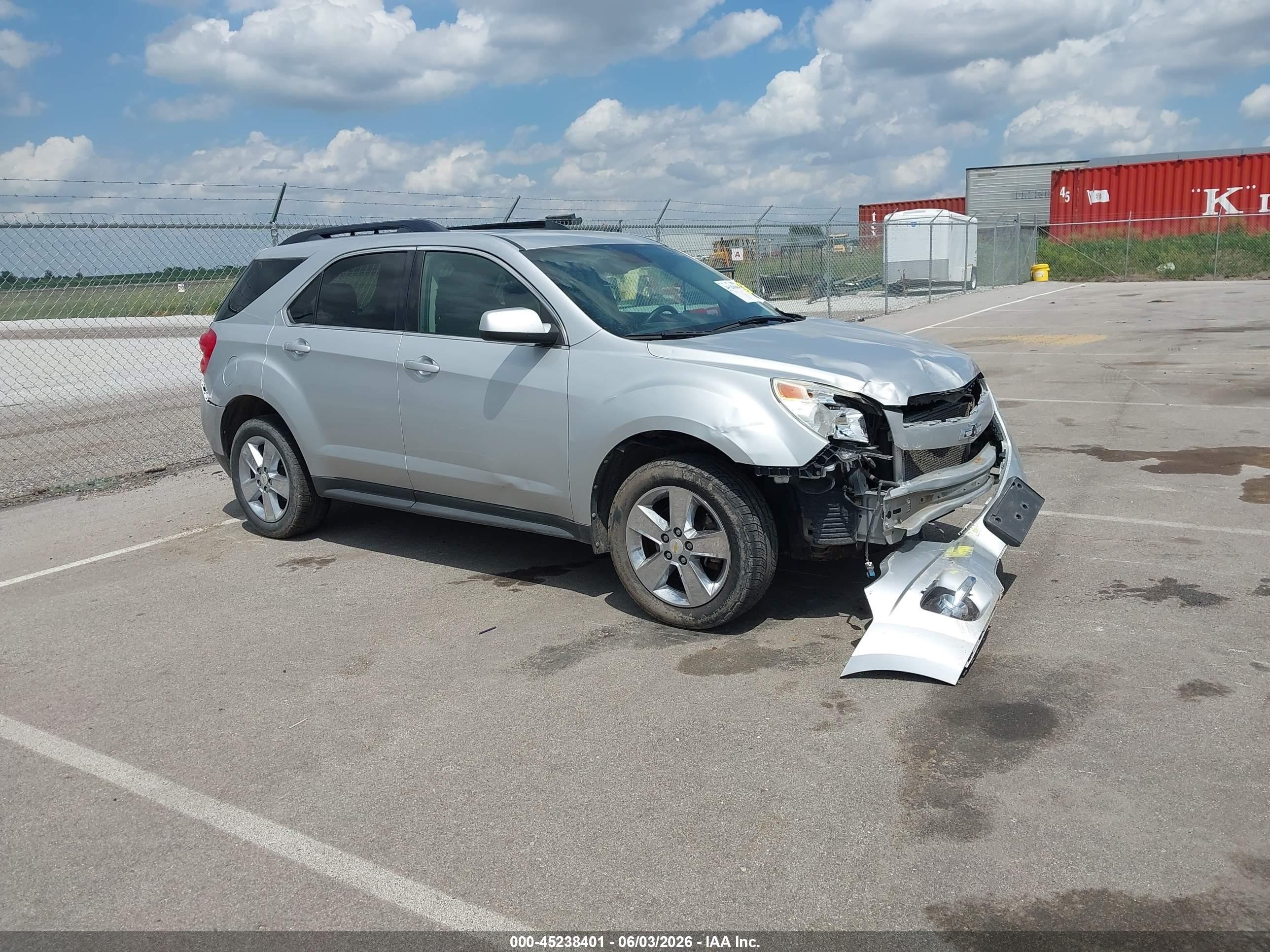 2012 Chevrolet Equinox 2lt Silver vin: 2GNFLNEK8C6159019