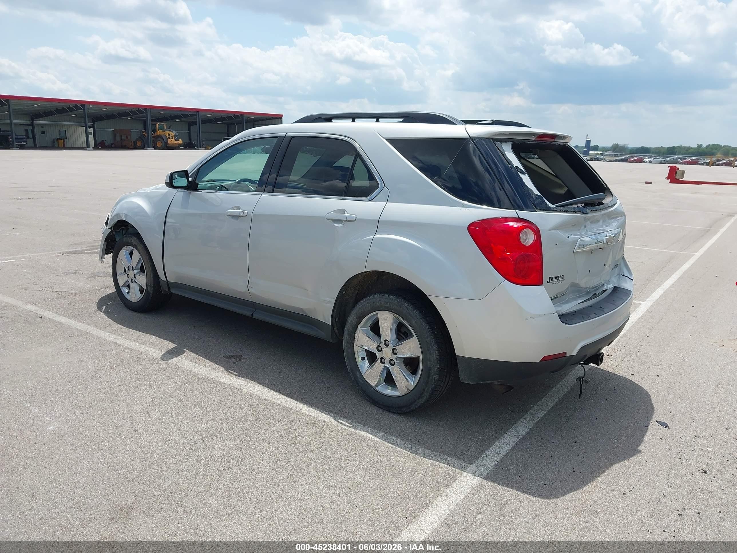 2012 Chevrolet Equinox 2lt Silver vin: 2GNFLNEK8C6159019