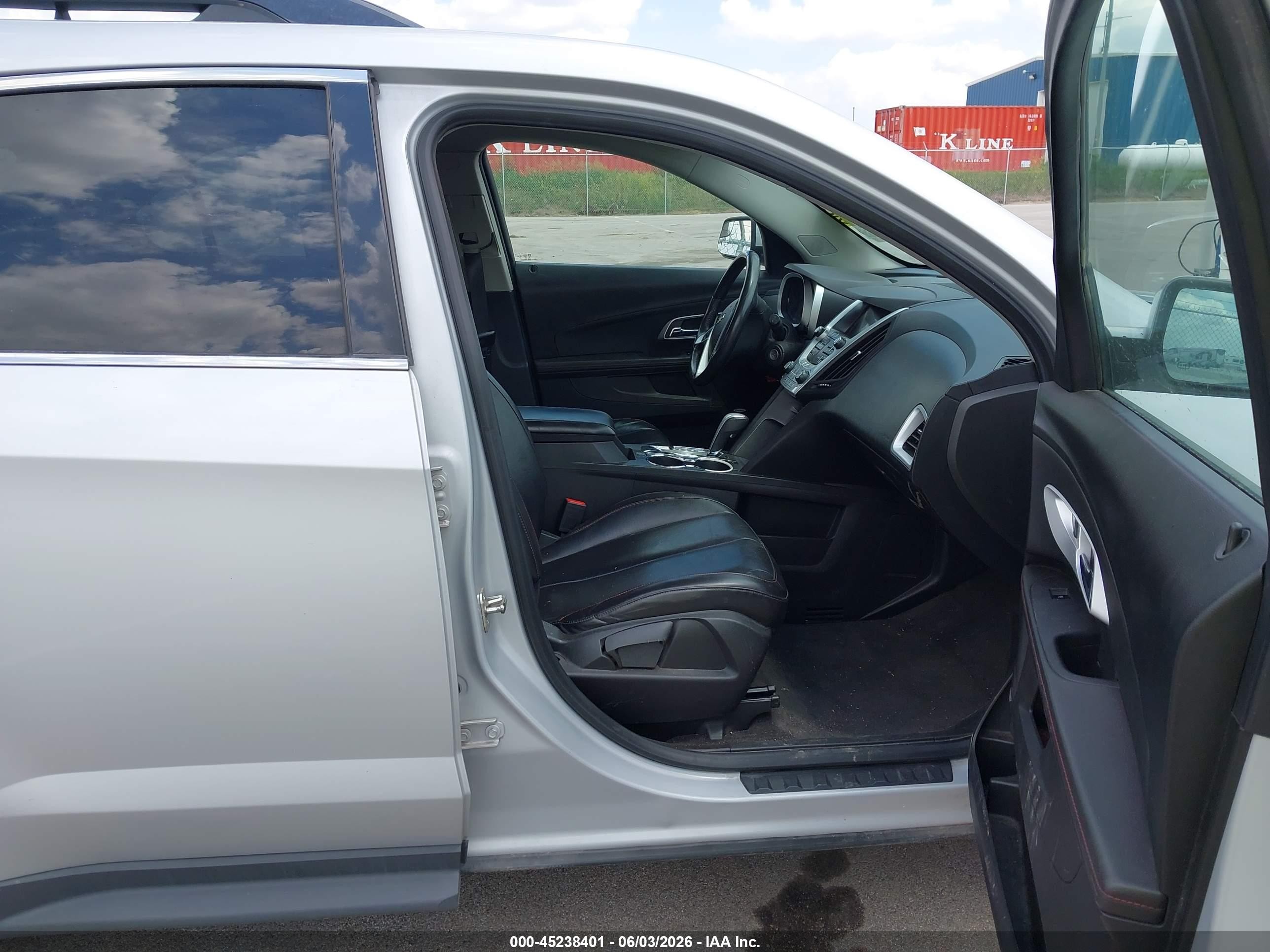 2012 Chevrolet Equinox 2lt Silver vin: 2GNFLNEK8C6159019