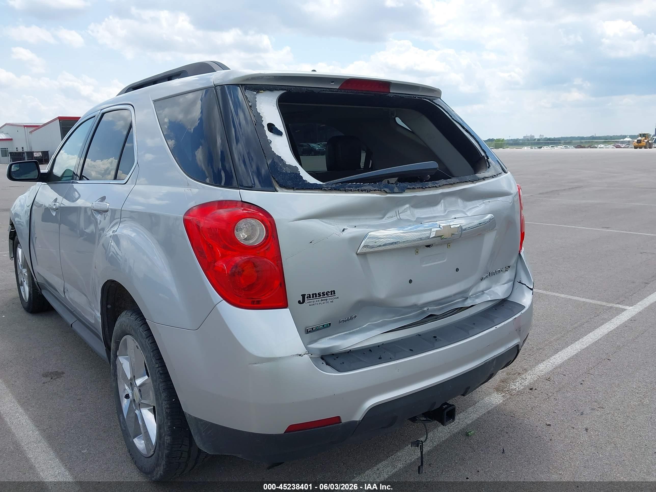 2012 Chevrolet Equinox 2lt Silver vin: 2GNFLNEK8C6159019