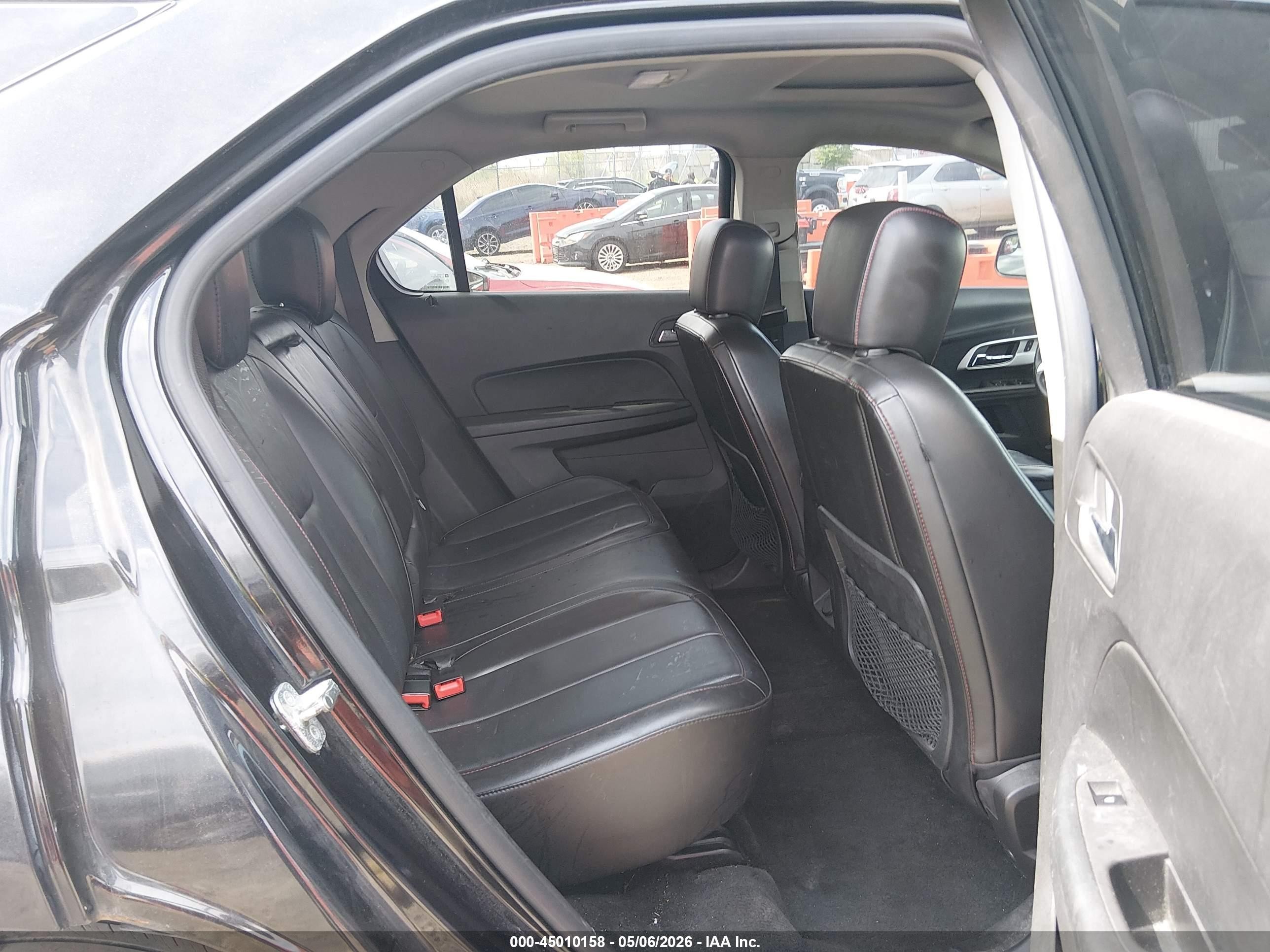 2013 Chevrolet Equinox 2lt Black vin: 2GNFLNEK8D6215753