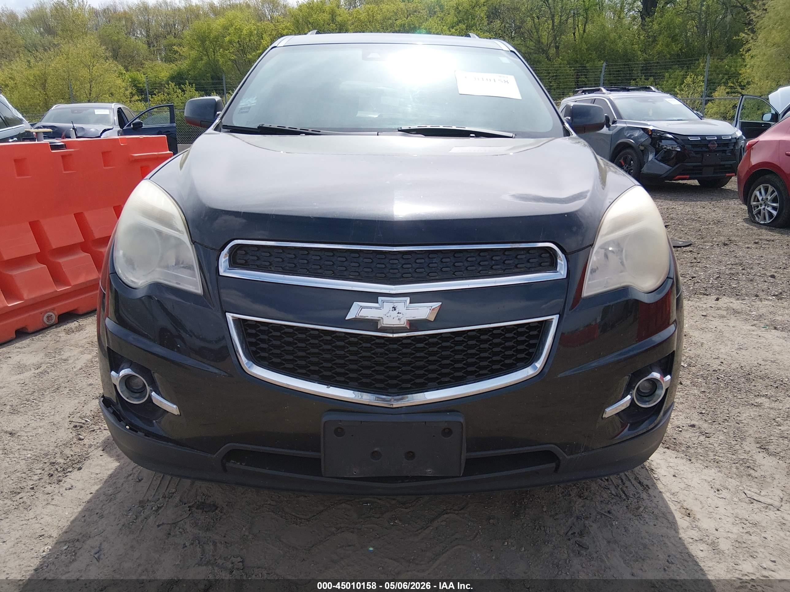 2013 Chevrolet Equinox 2lt Black vin: 2GNFLNEK8D6215753
