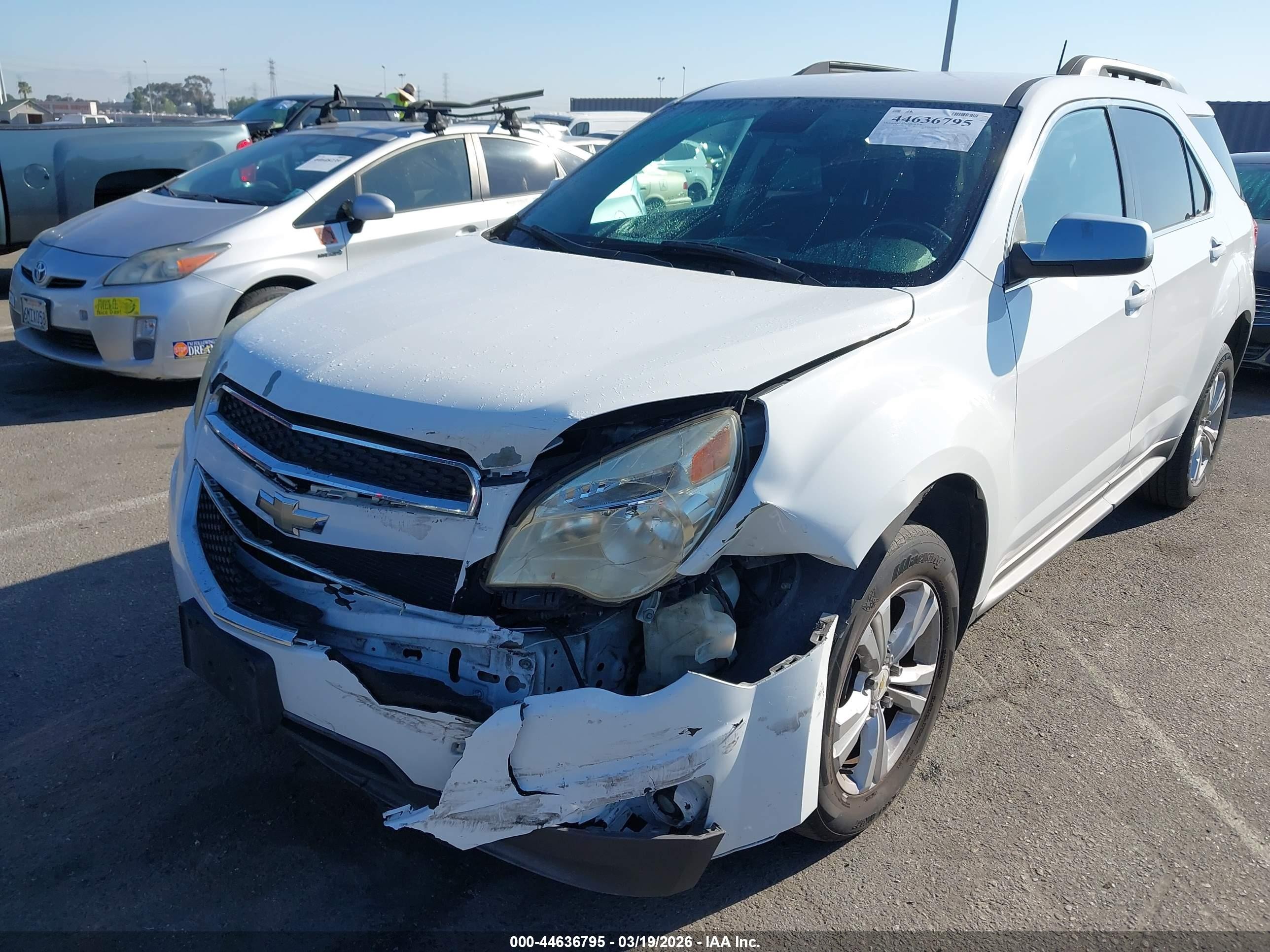 2013 Chevrolet Equinox 2lt White vin: 2GNFLNEK8D6352966