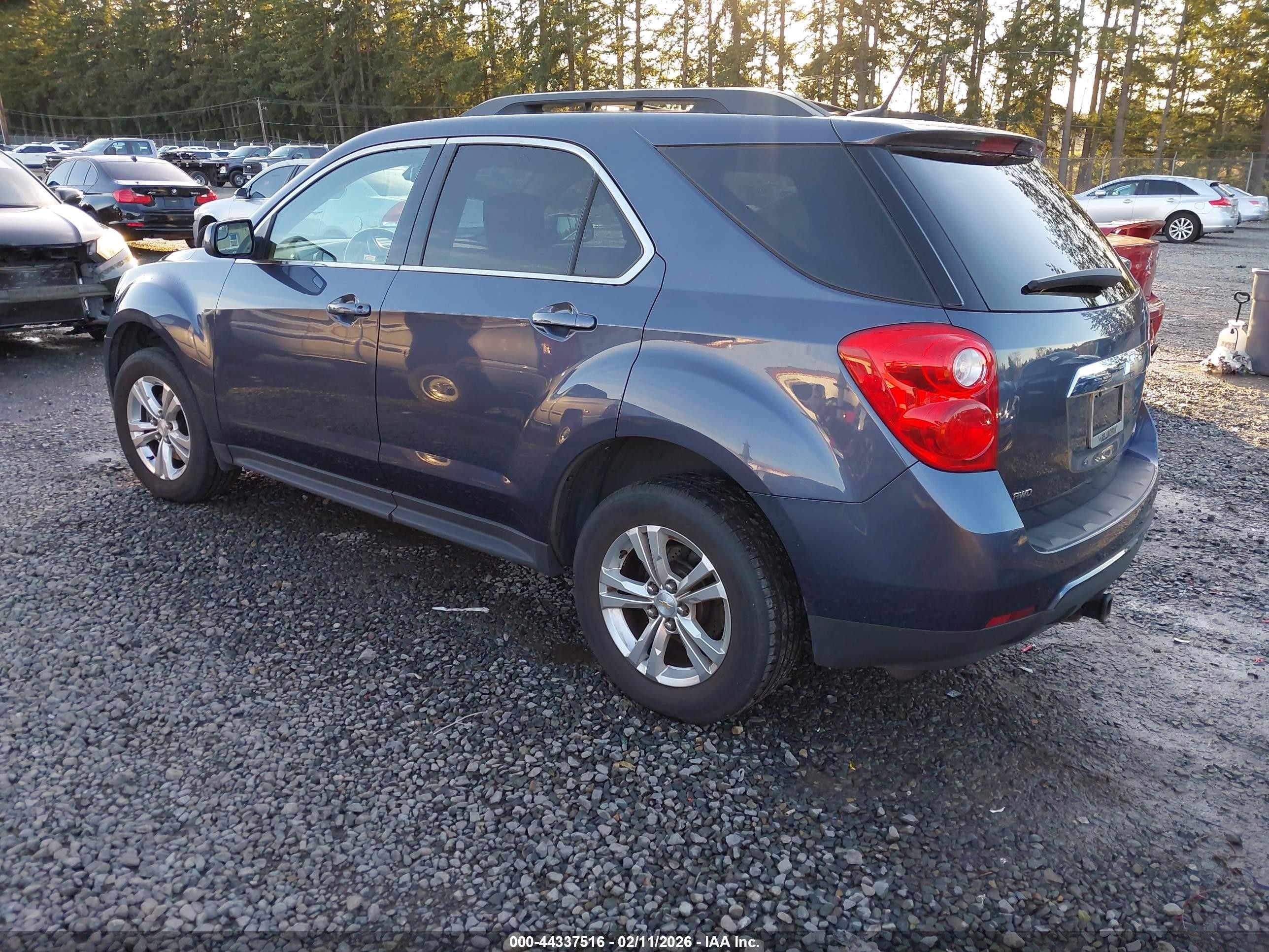 2013 Chevrolet Equinox 2lt Синий vin: 2GNFLNEK9D6216264