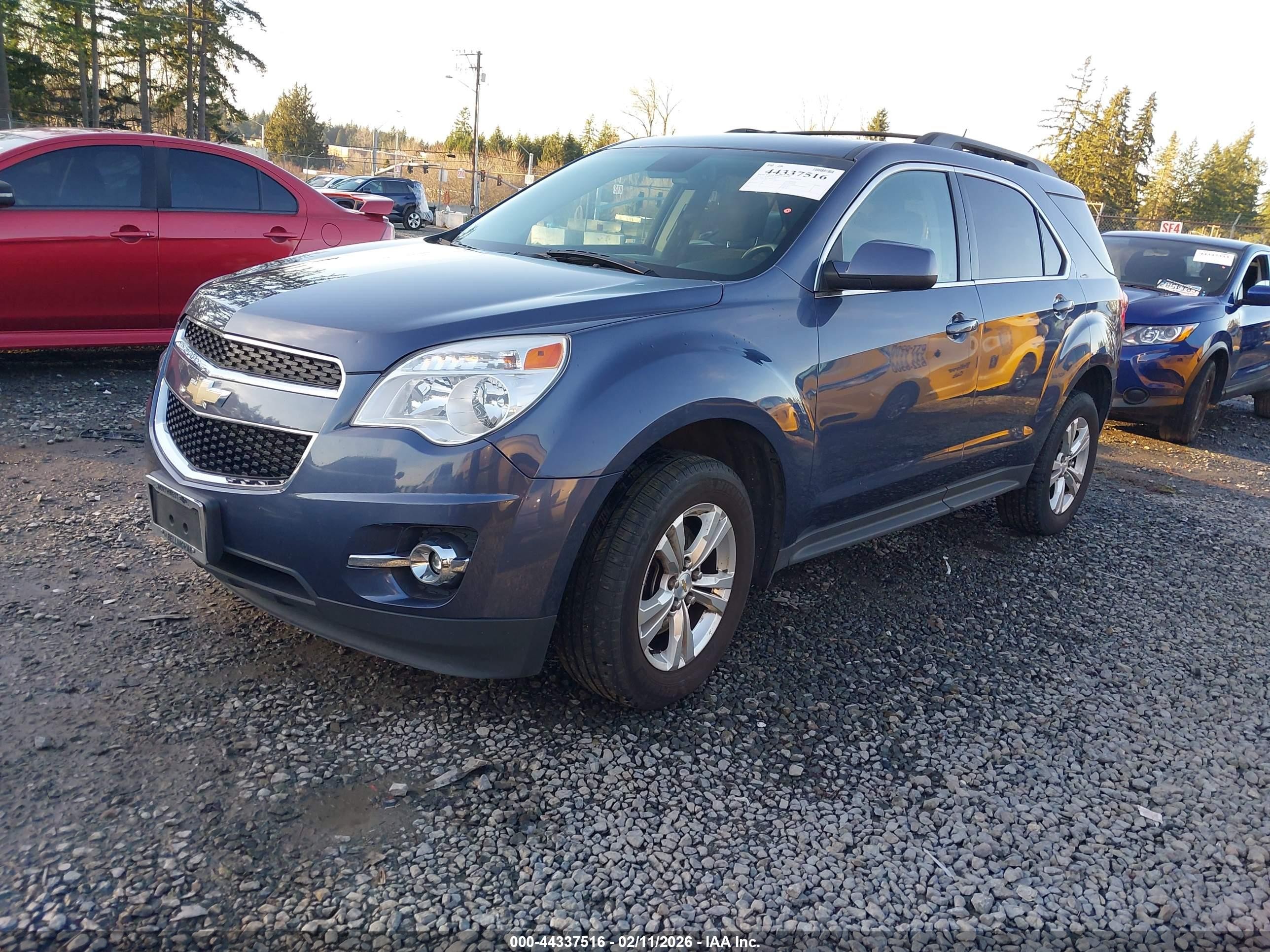 2013 Chevrolet Equinox 2lt Синий vin: 2GNFLNEK9D6216264