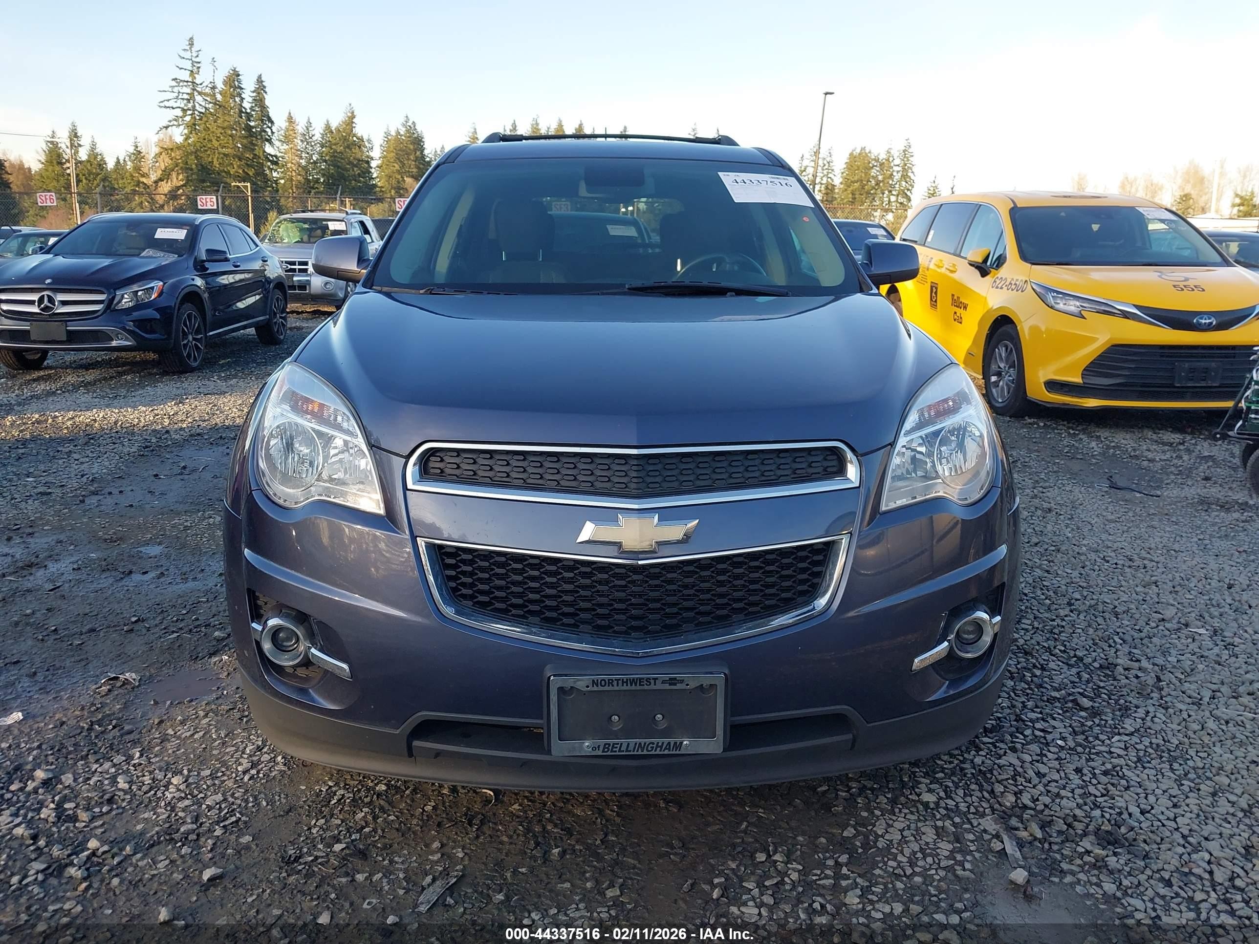 2013 Chevrolet Equinox 2lt Синий vin: 2GNFLNEK9D6216264