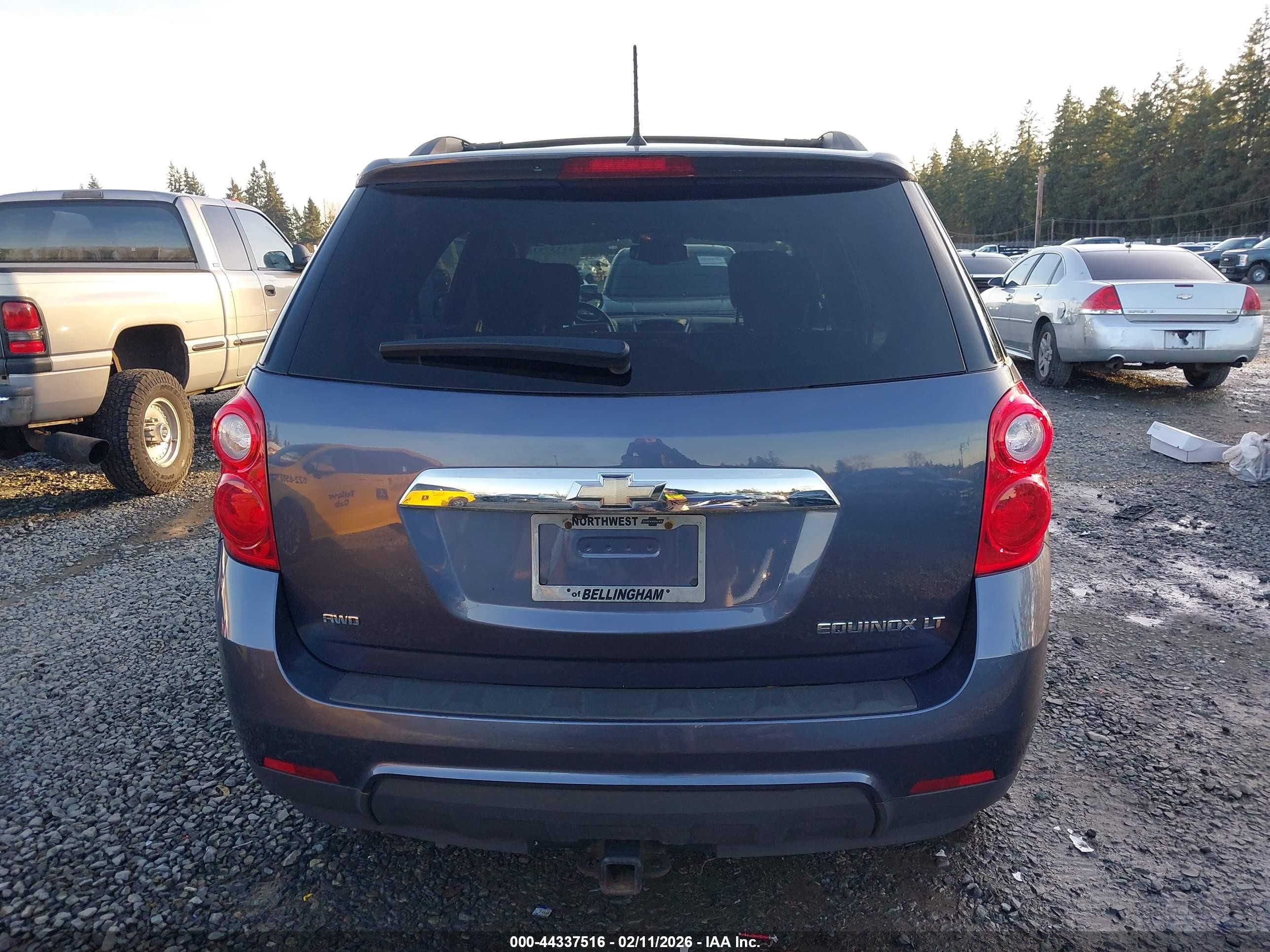 2013 Chevrolet Equinox 2lt Синий vin: 2GNFLNEK9D6216264