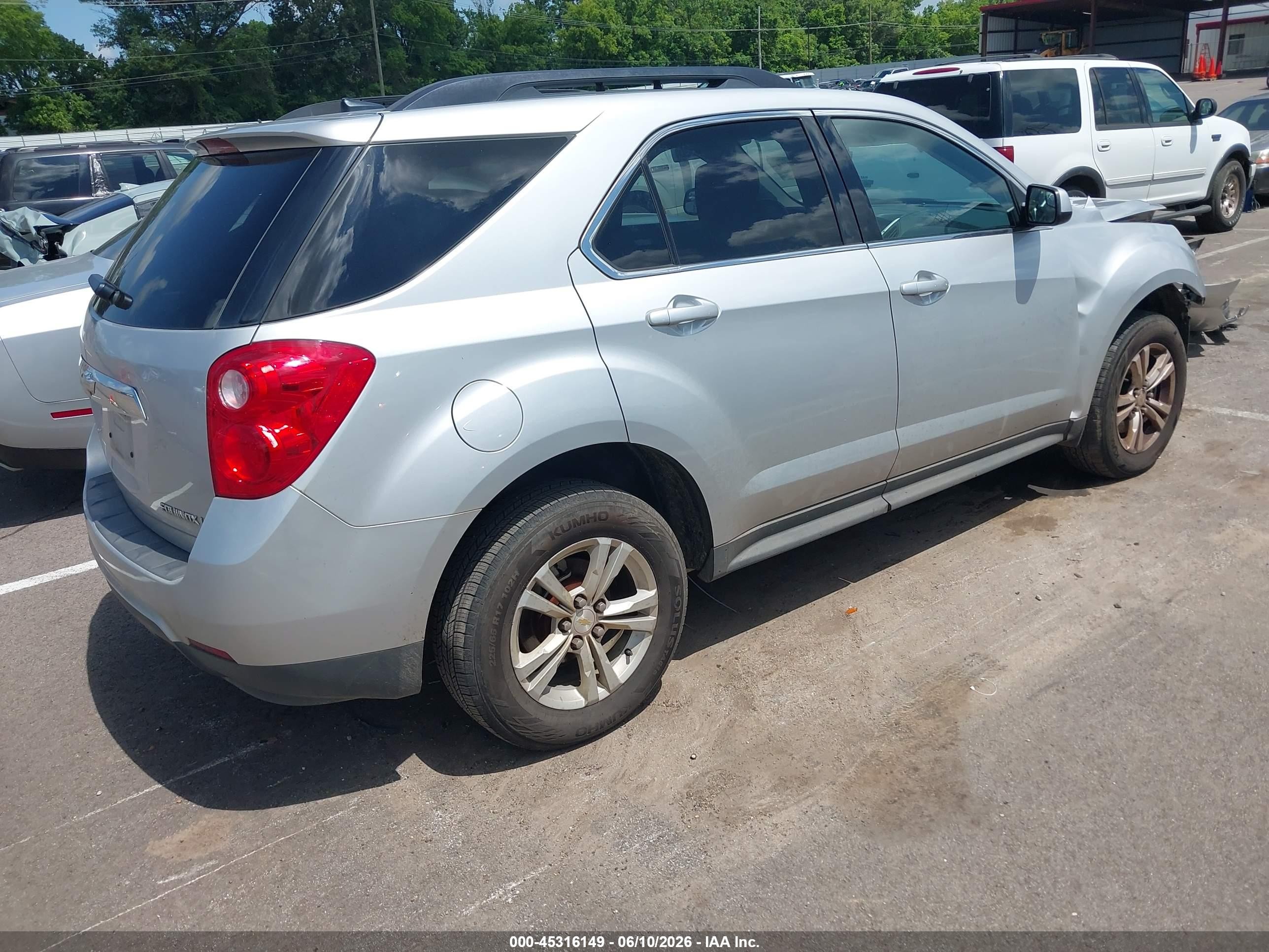 2013 Chevrolet Equinox 2lt Gray vin: 2GNFLNEK9D6264606