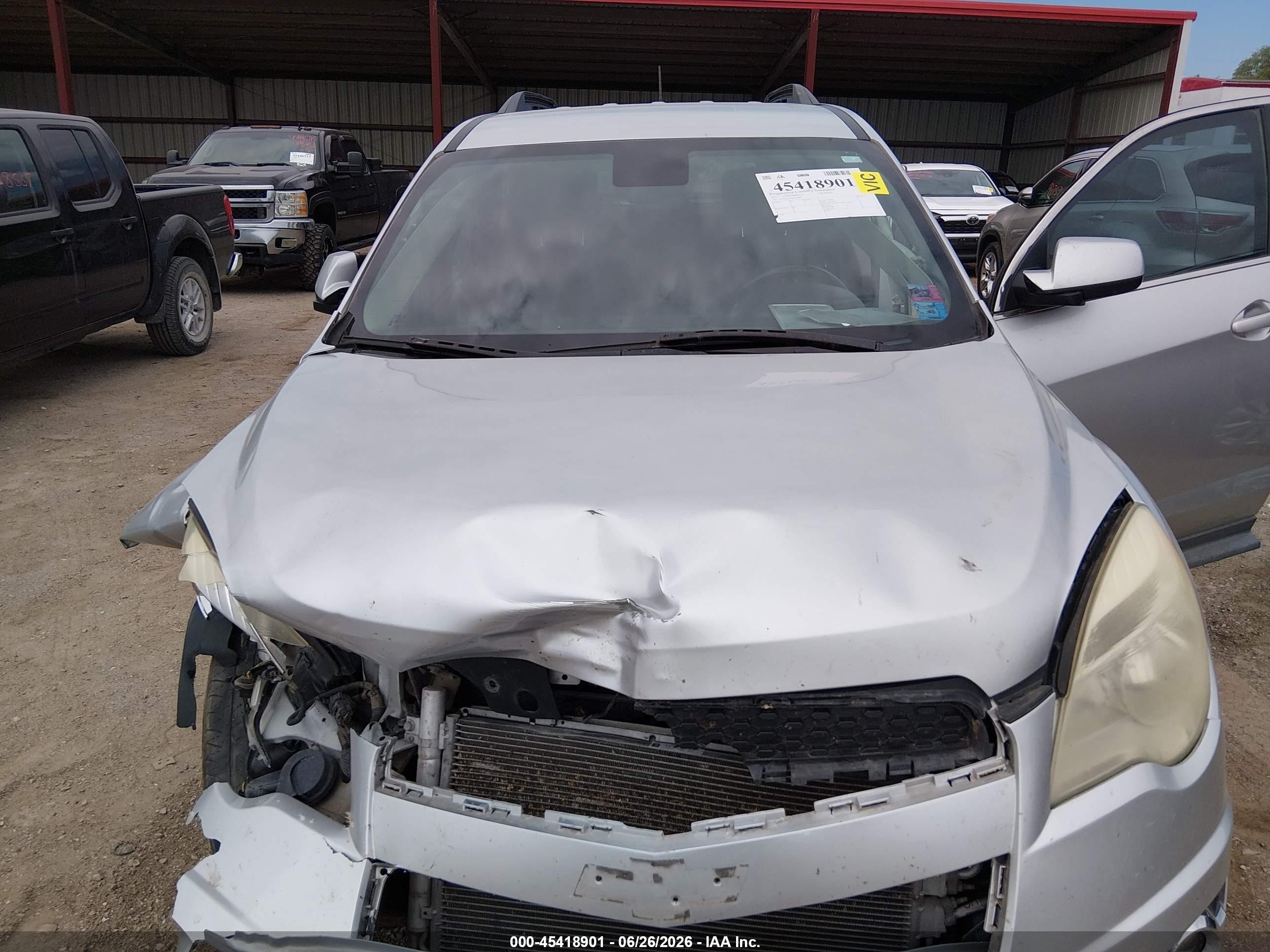 2013 Chevrolet Equinox Lt Silver vin: 2GNFLNEK9D6272897