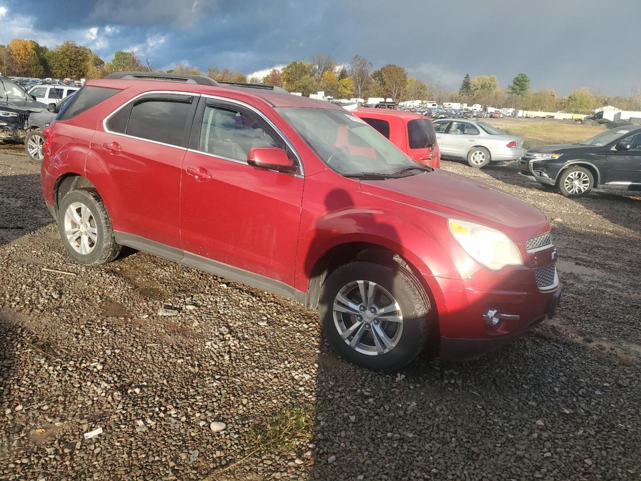 2013 Chevrolet Equinox Lt Красный vin: 2GNFLNEK9D6400488