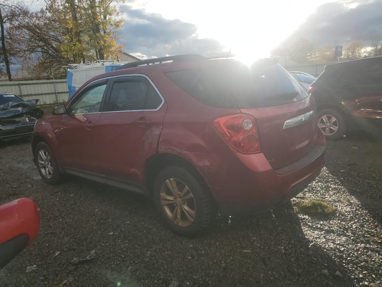 2013 Chevrolet Equinox Lt Красный vin: 2GNFLNEK9D6400488