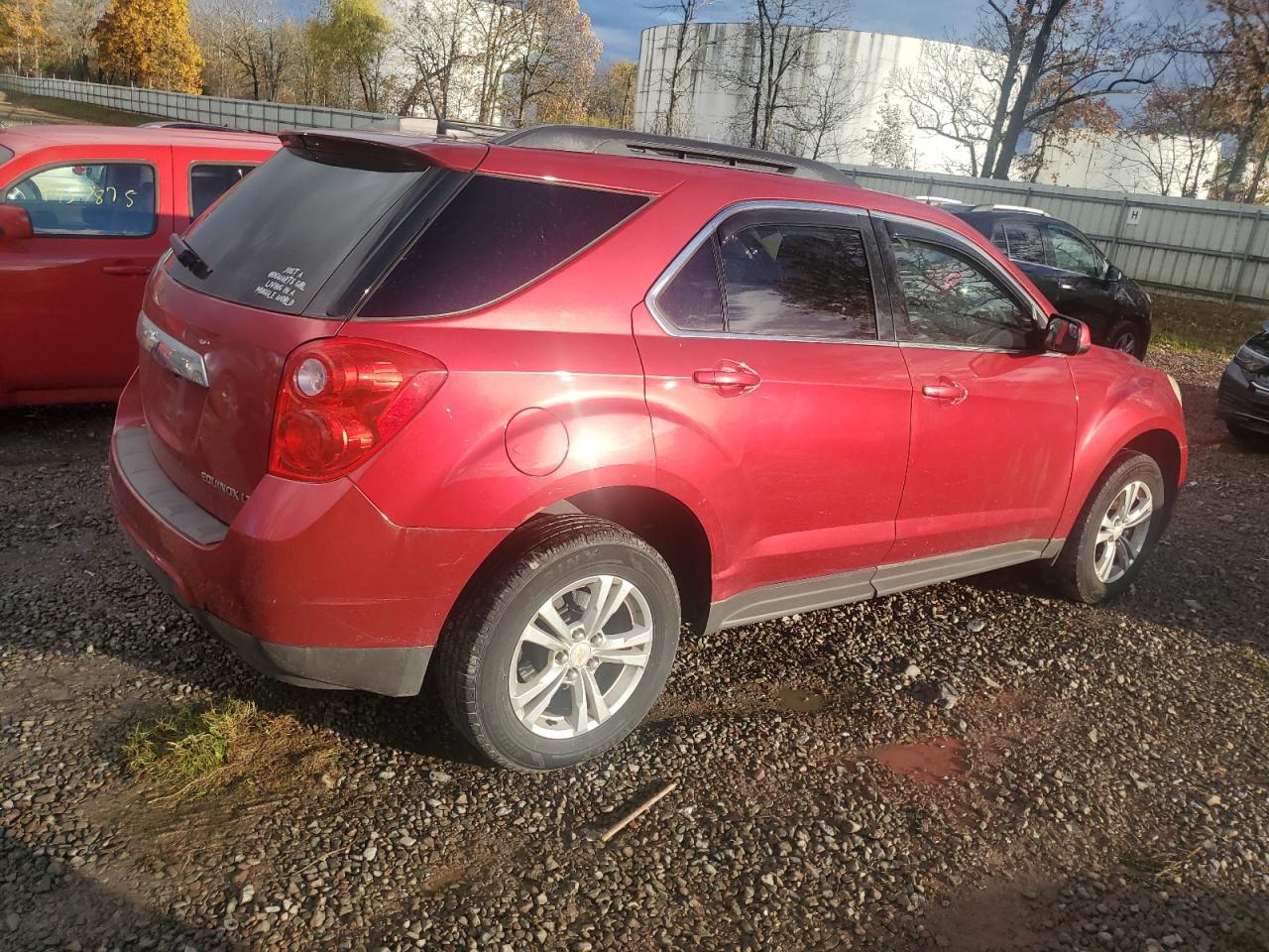 2013 Chevrolet Equinox Lt Красный vin: 2GNFLNEK9D6400488