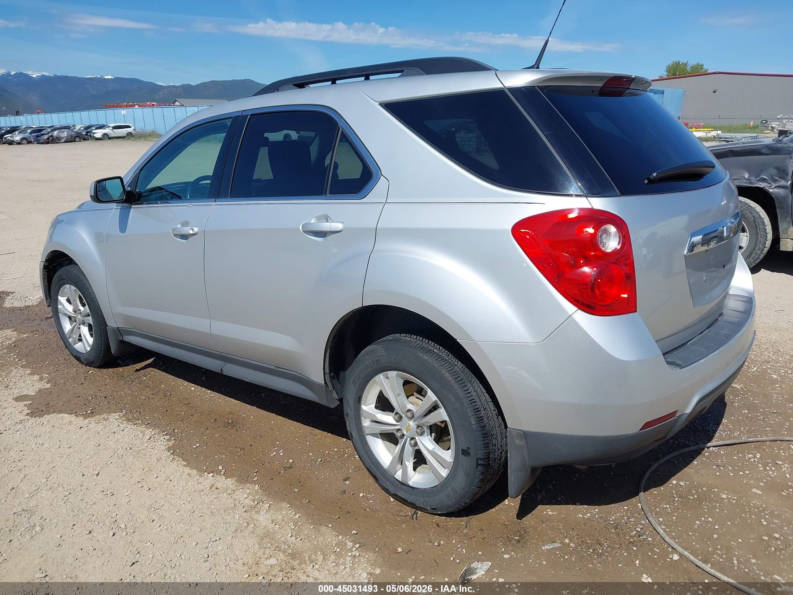 2012 Chevrolet Equinox 2lt Silver vin: 2GNFLNEKXC6374949