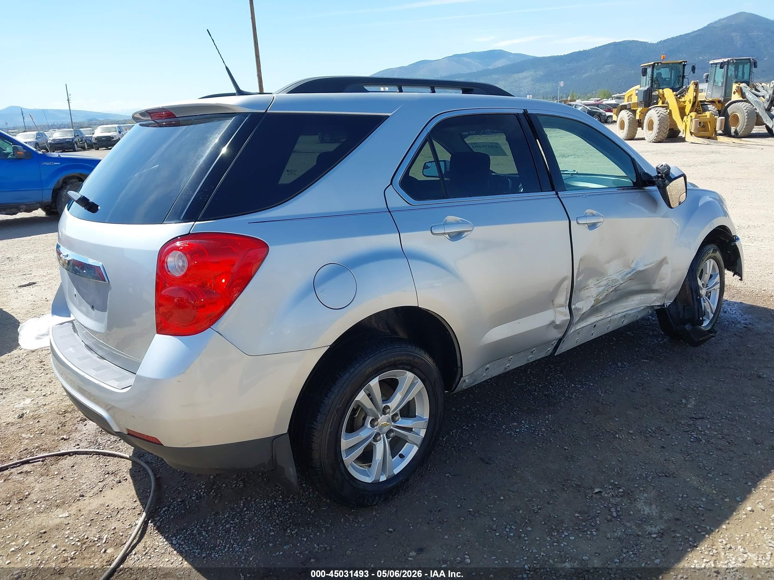 2012 Chevrolet Equinox 2lt Silver vin: 2GNFLNEKXC6374949