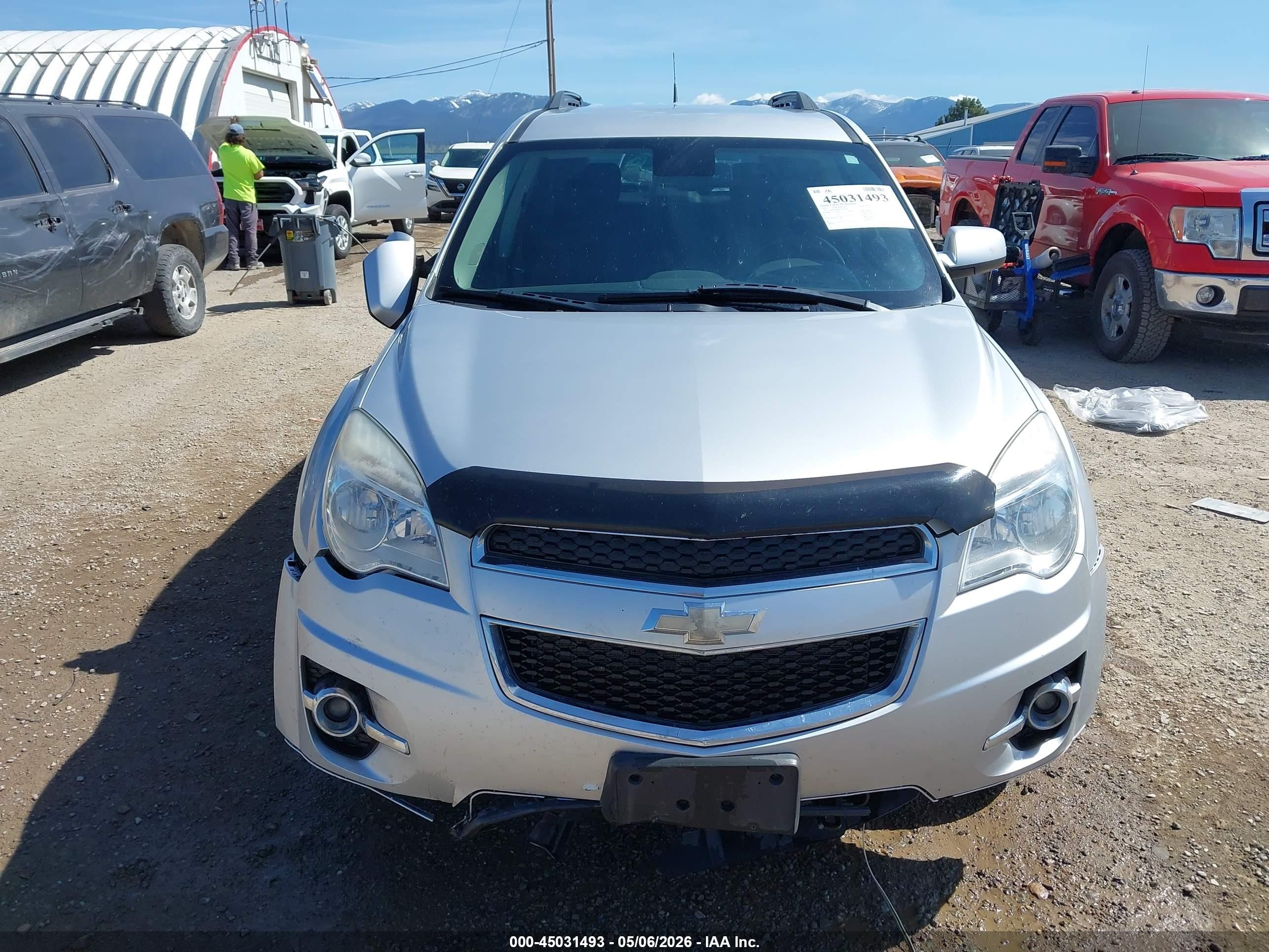 2012 Chevrolet Equinox 2lt Silver vin: 2GNFLNEKXC6374949