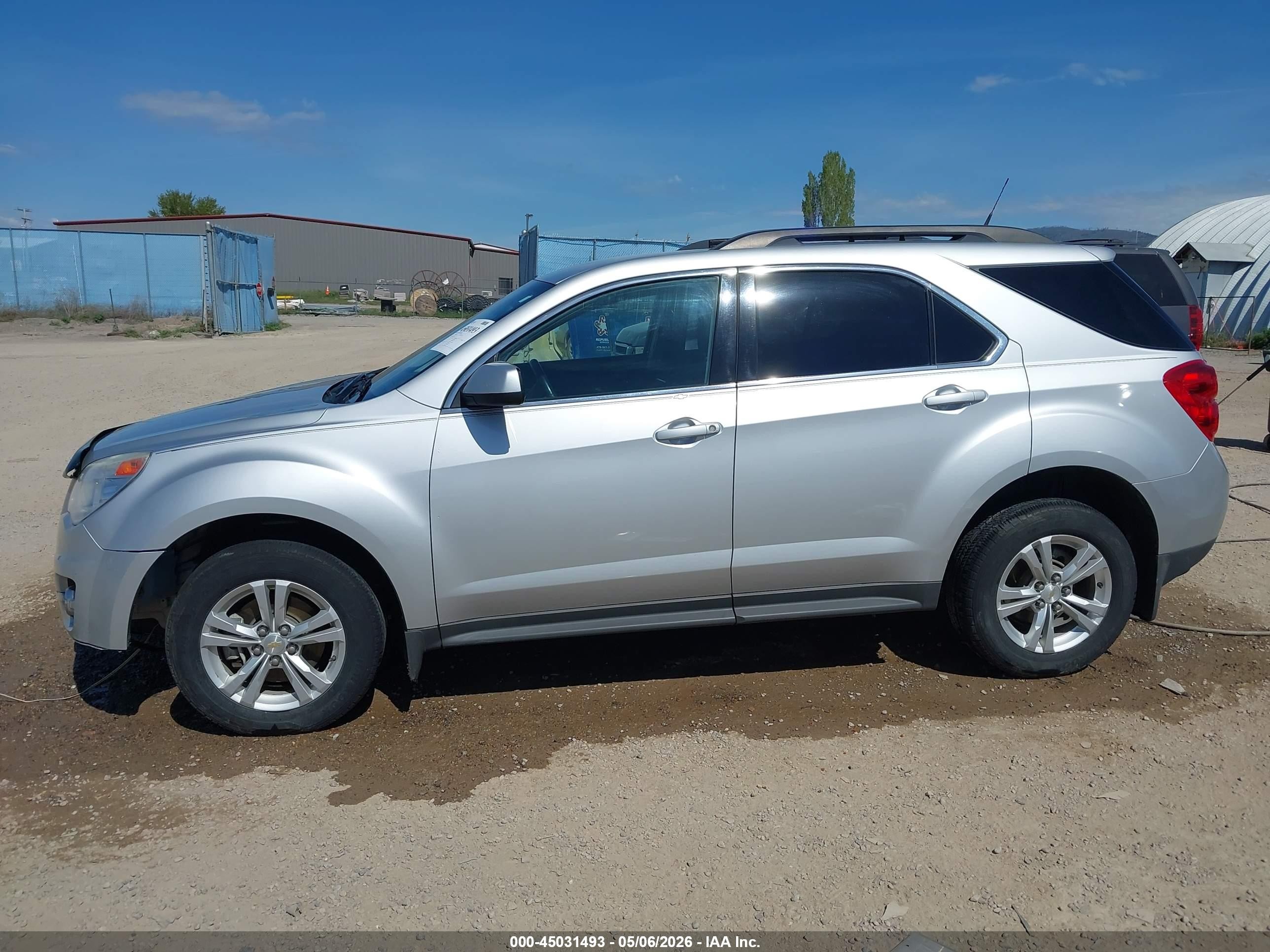 2012 Chevrolet Equinox 2lt Silver vin: 2GNFLNEKXC6374949