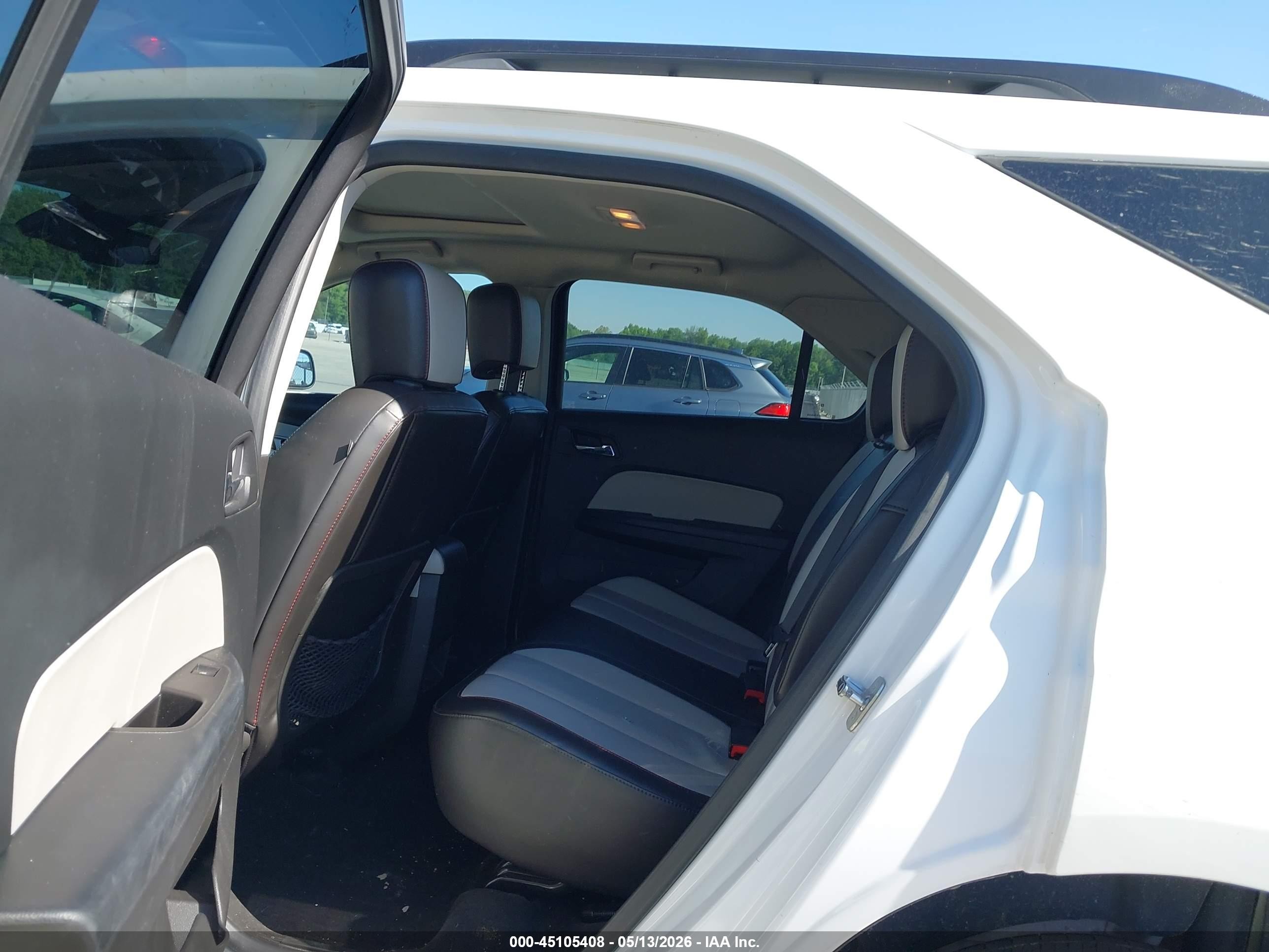 2013 Chevrolet Equinox 2lt White vin: 2GNFLPE33D6167986