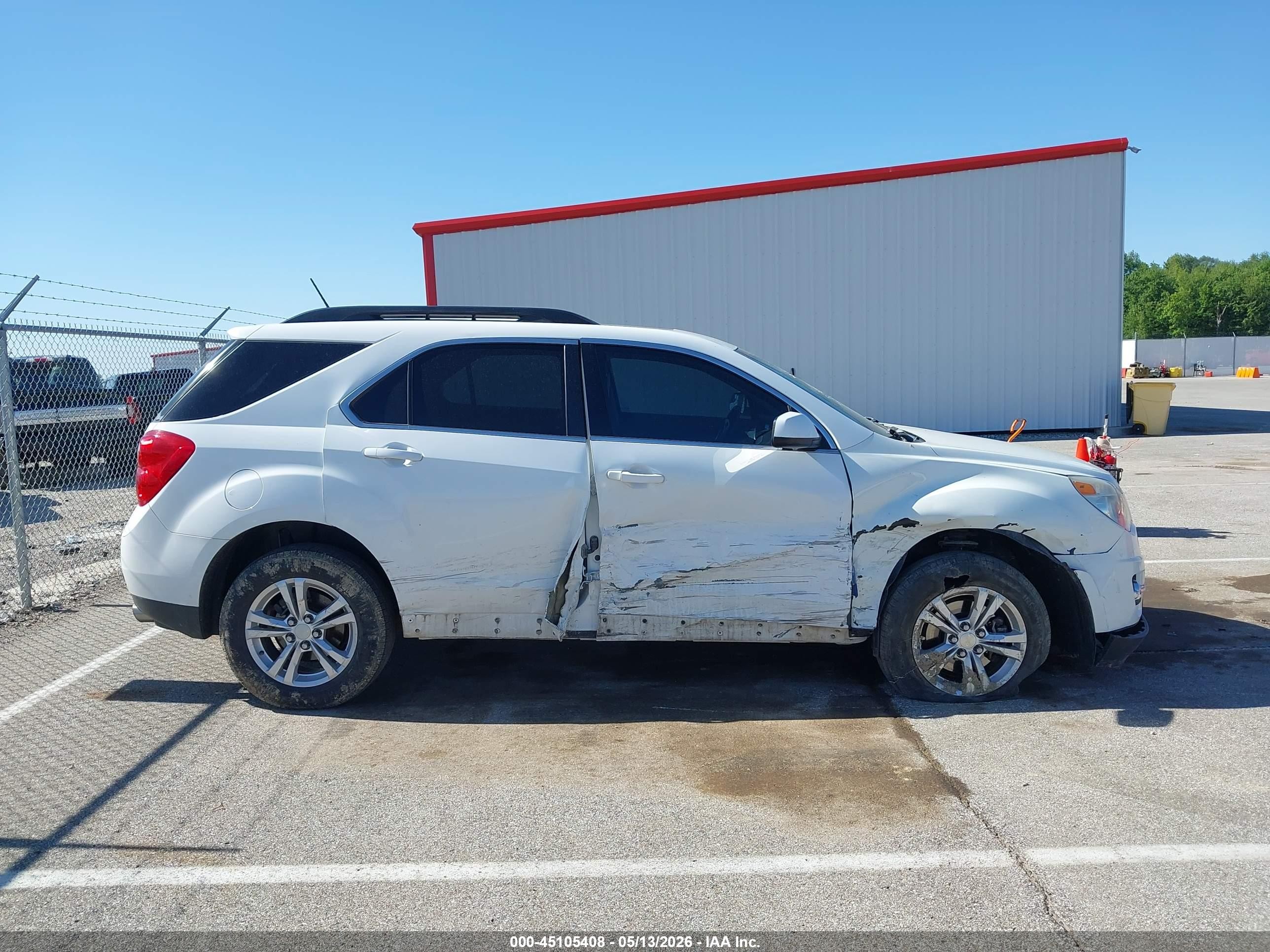 2013 Chevrolet Equinox 2lt White vin: 2GNFLPE33D6167986