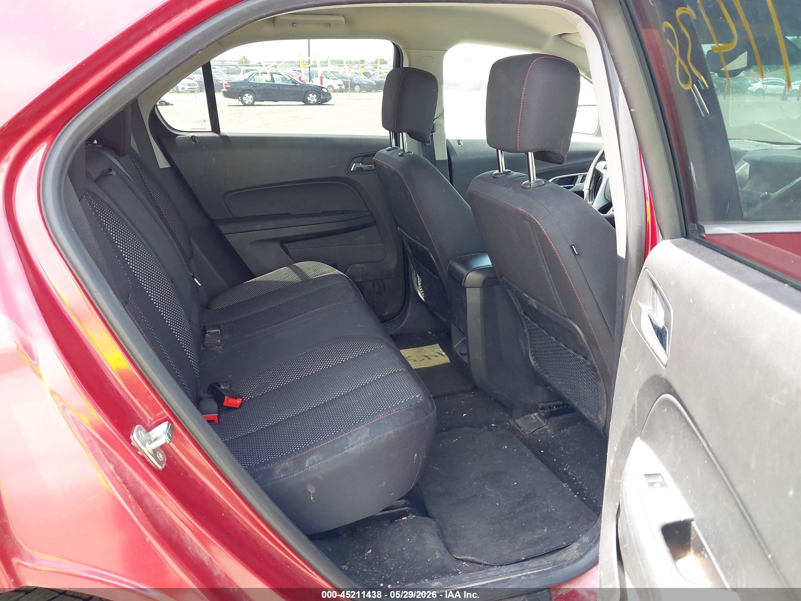 2013 Chevrolet Equinox 2lt Red vin: 2GNFLPE35D6223880