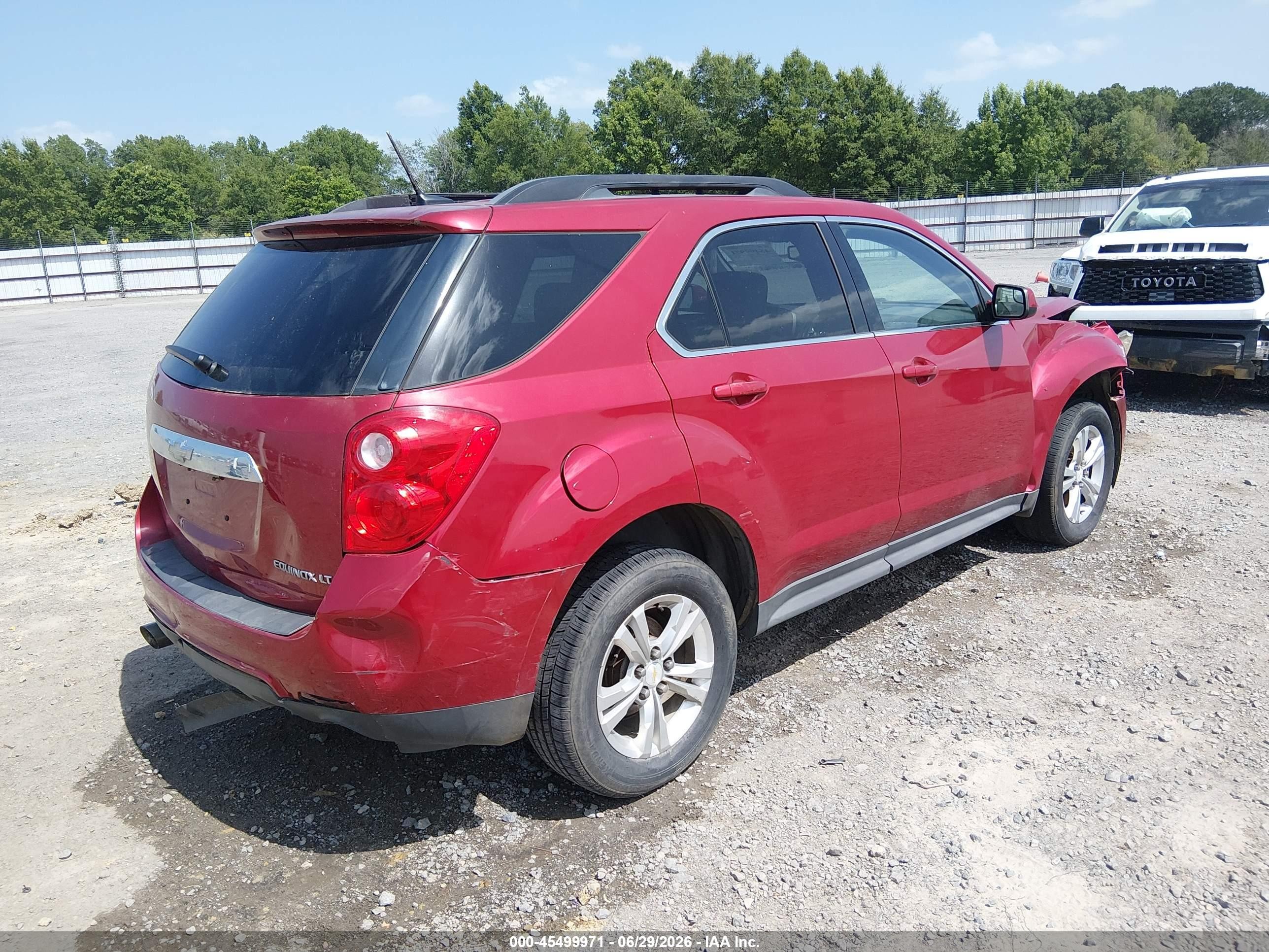 2013 Chevrolet Equinox 2lt Maroon vin: 2GNFLPE36D6317024