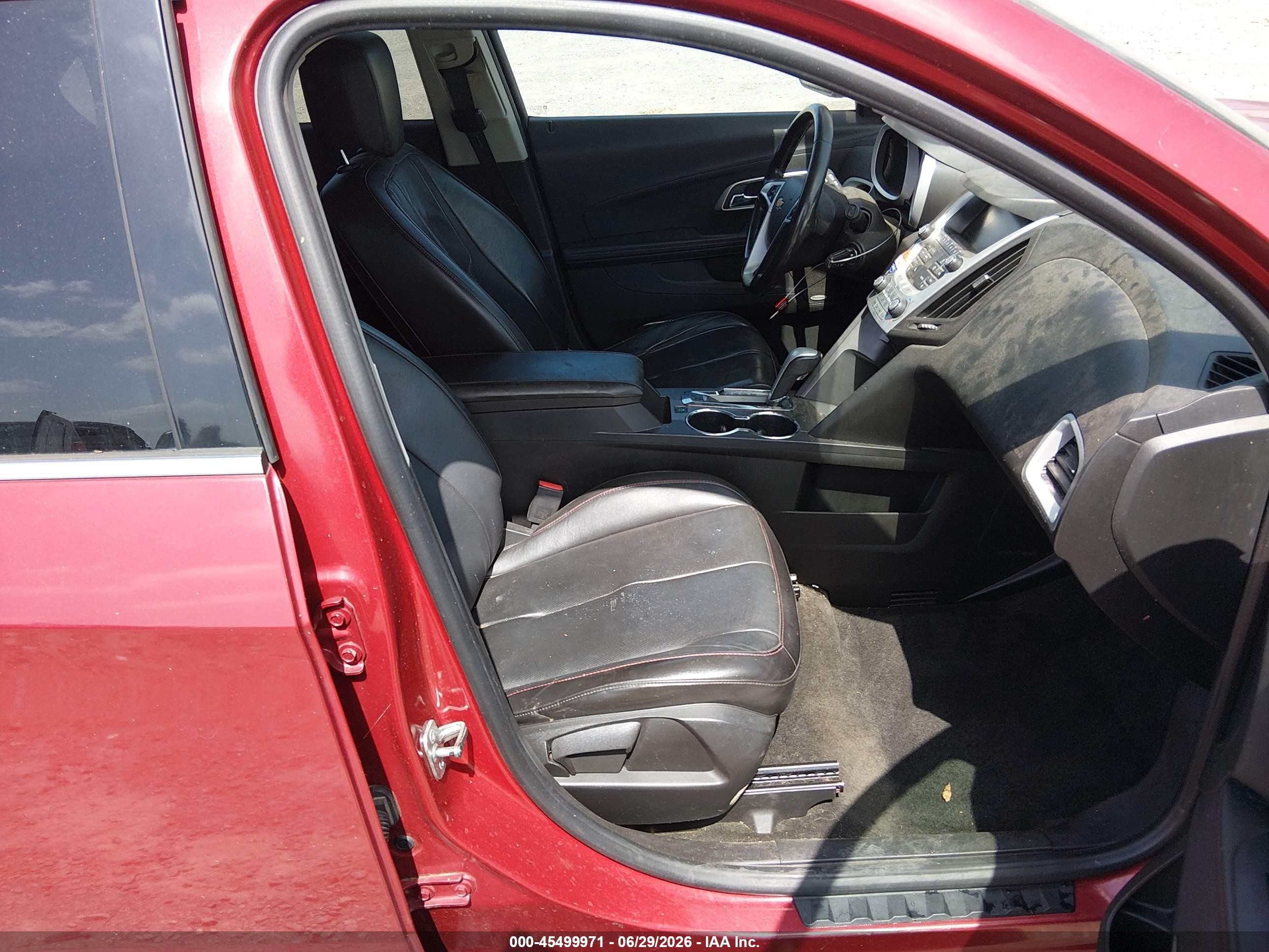 2013 Chevrolet Equinox 2lt Maroon vin: 2GNFLPE36D6317024
