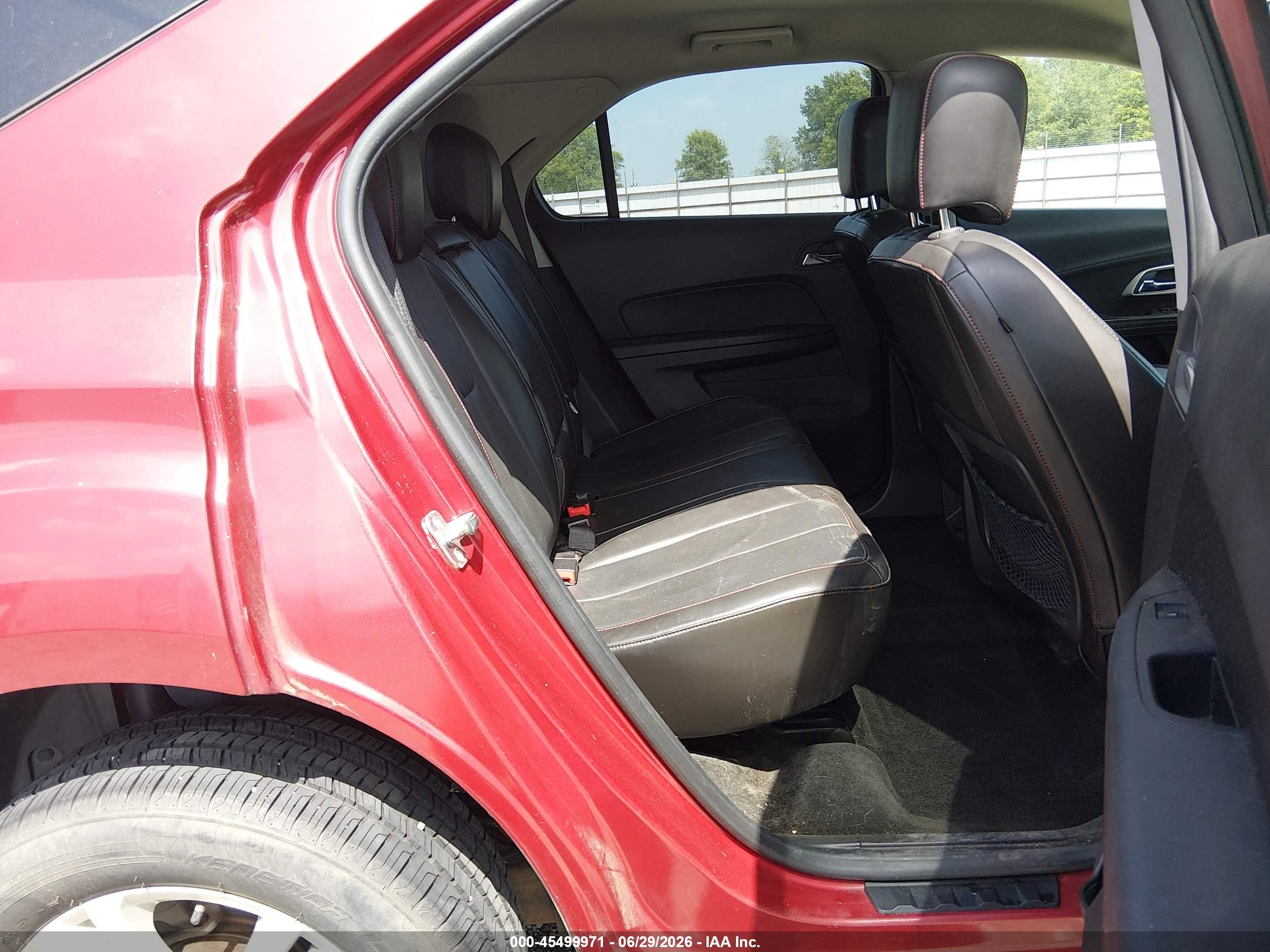 2013 Chevrolet Equinox 2lt Maroon vin: 2GNFLPE36D6317024