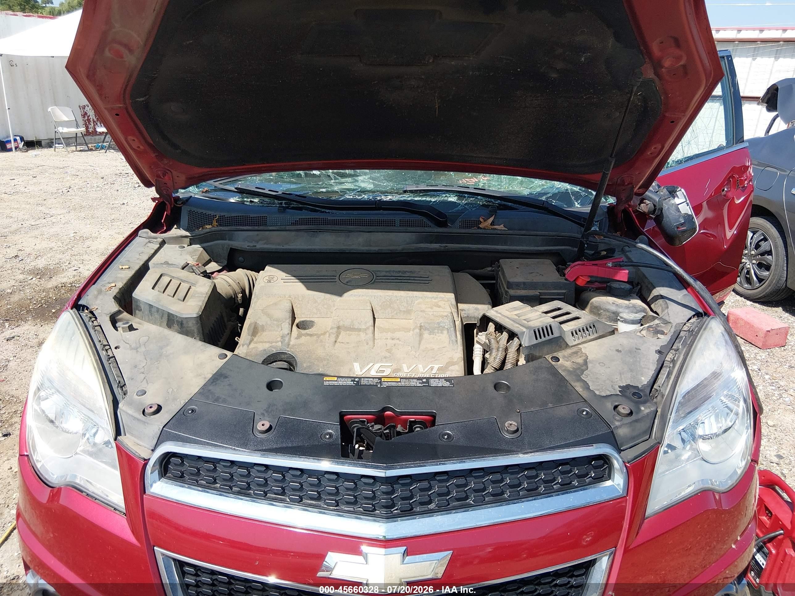 2013 Chevrolet Equinox Lt Red vin: 2GNFLPE37D6252409