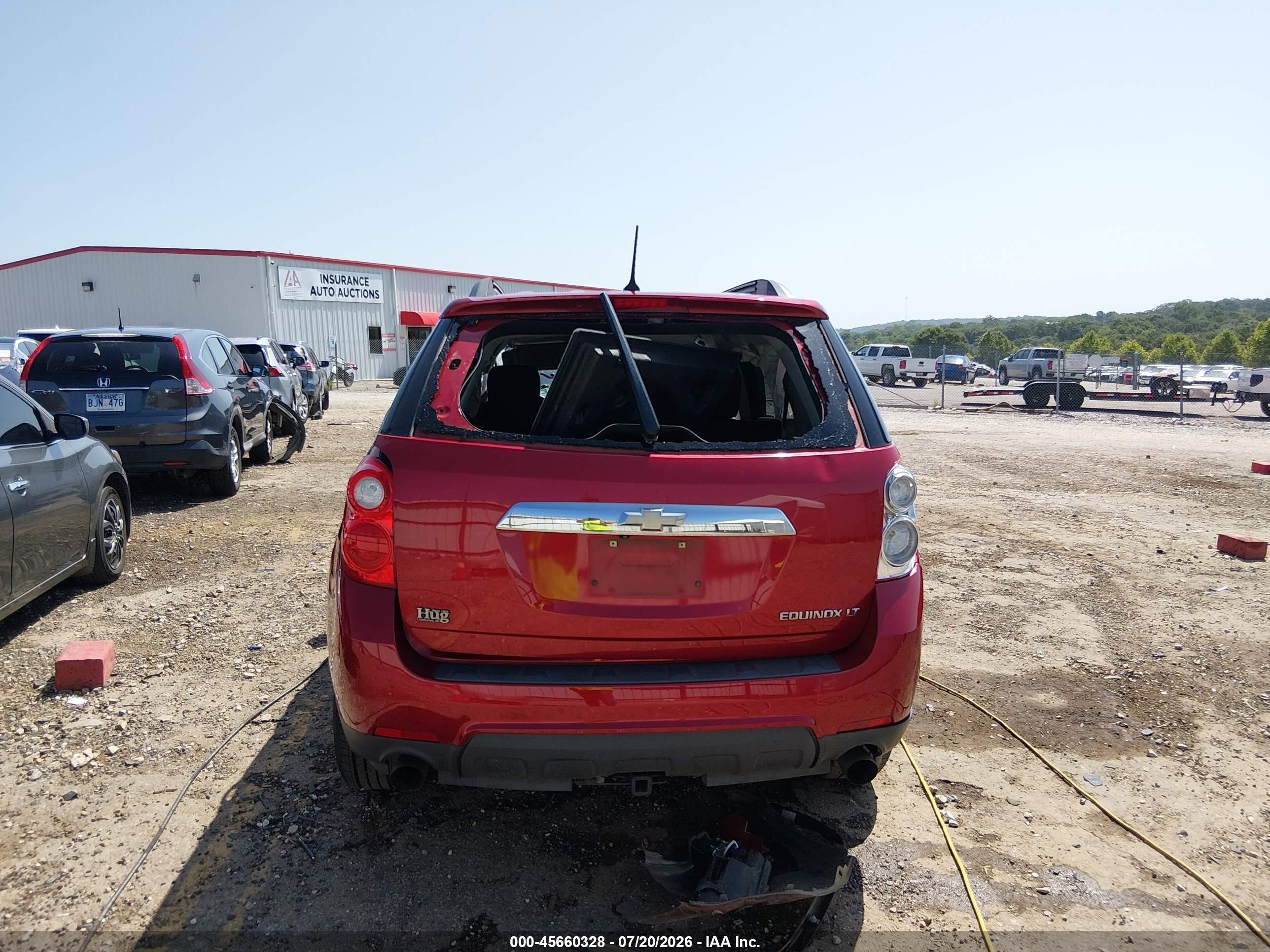 2013 Chevrolet Equinox Lt Red vin: 2GNFLPE37D6252409
