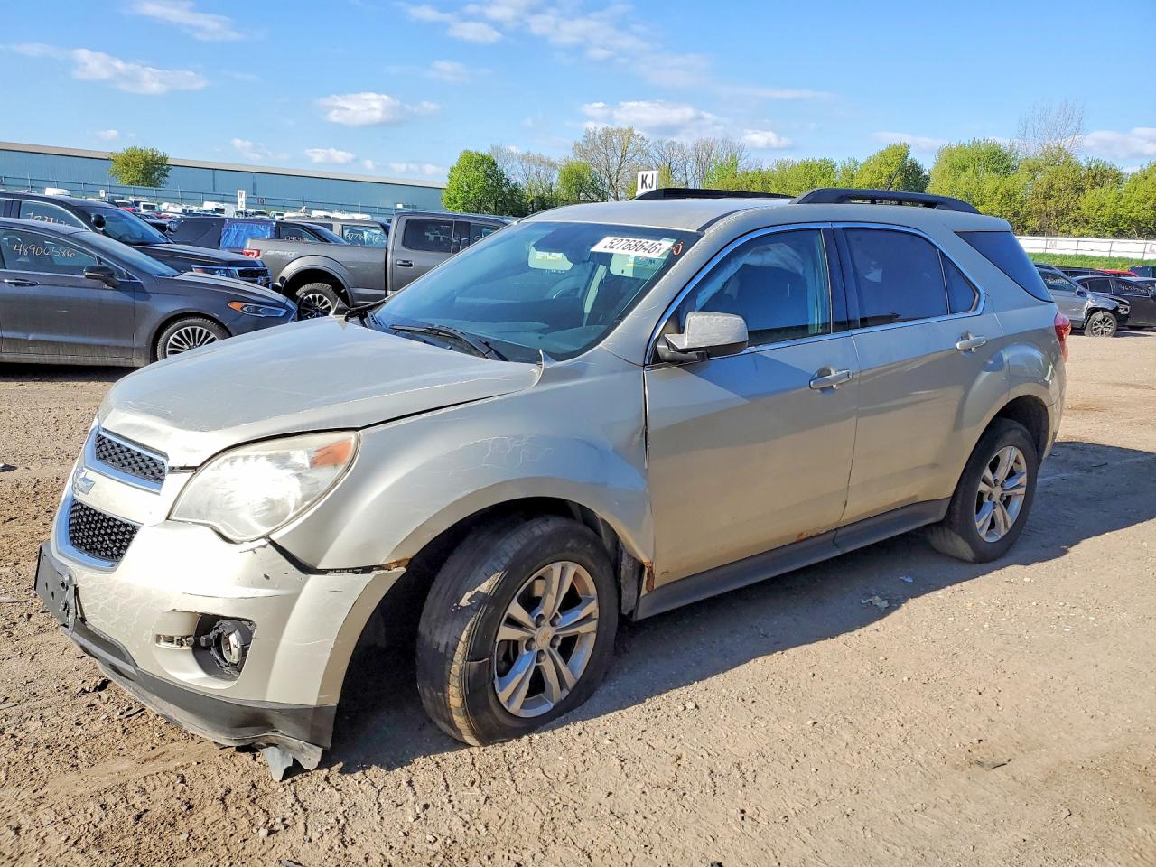 2013 Chevrolet Equinox Lt Silver vin: 2GNFLPE38D6198649