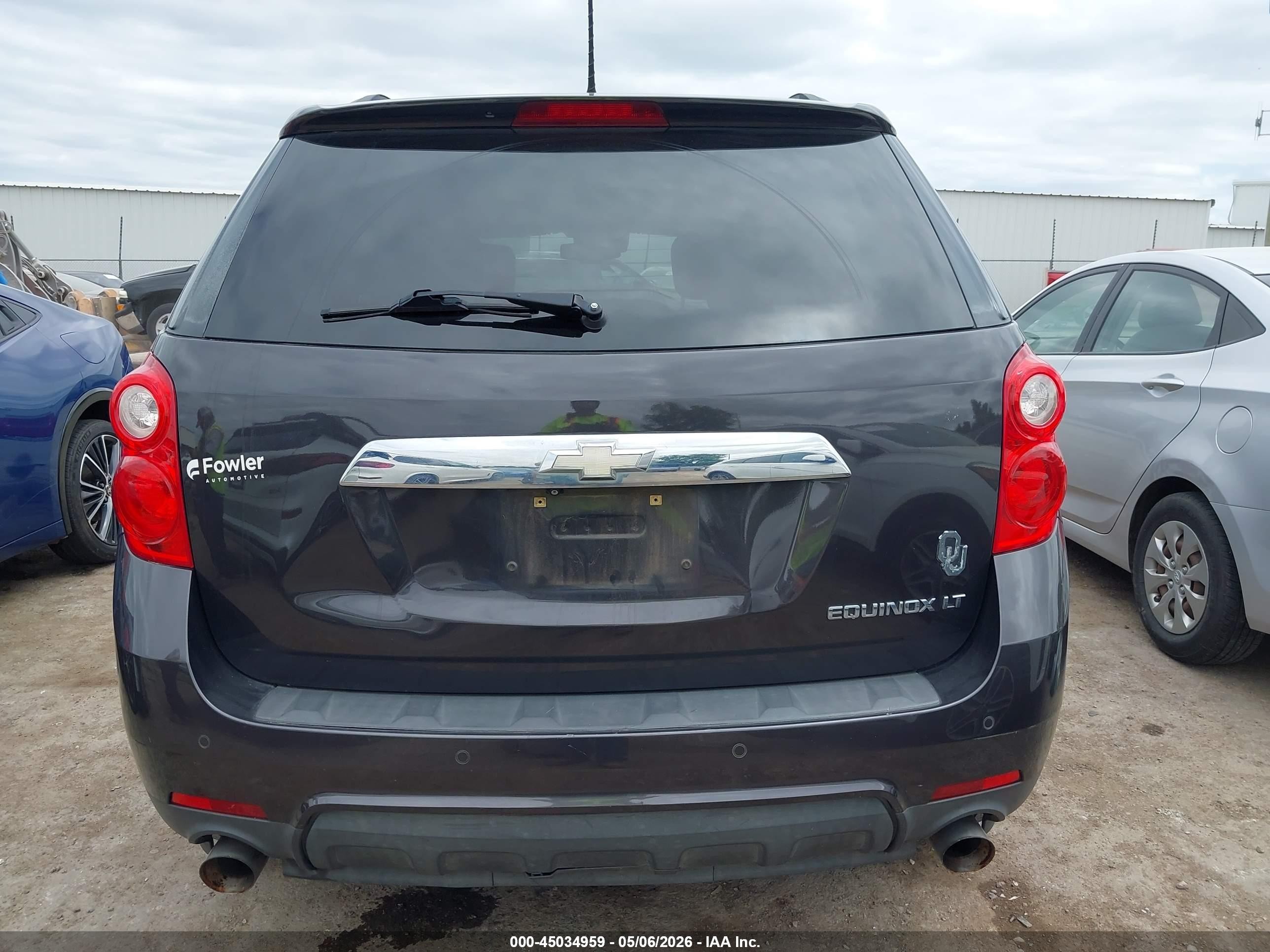 2013 Chevrolet Equinox 2lt Черный vin: 2GNFLPE39D6424309