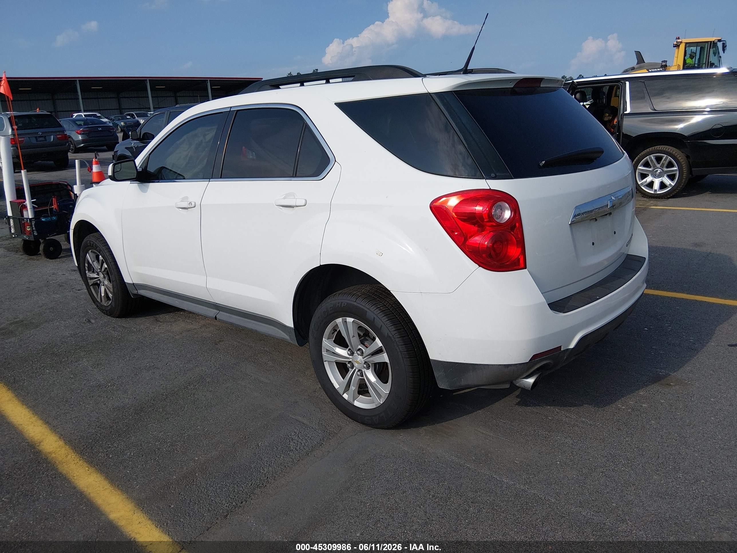 2012 Chevrolet Equinox 2lt White vin: 2GNFLPE50C6333719