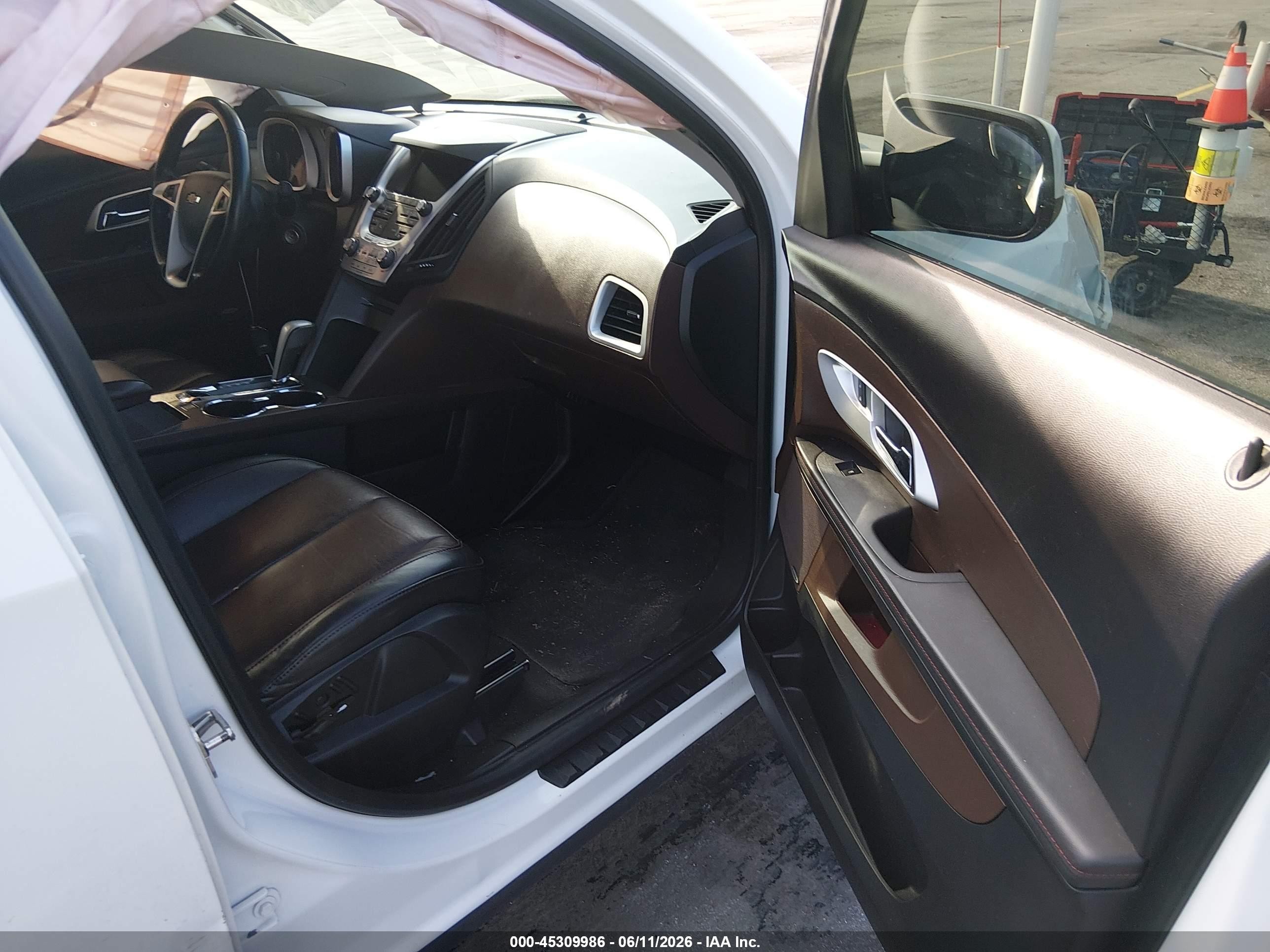 2012 Chevrolet Equinox 2lt White vin: 2GNFLPE50C6333719