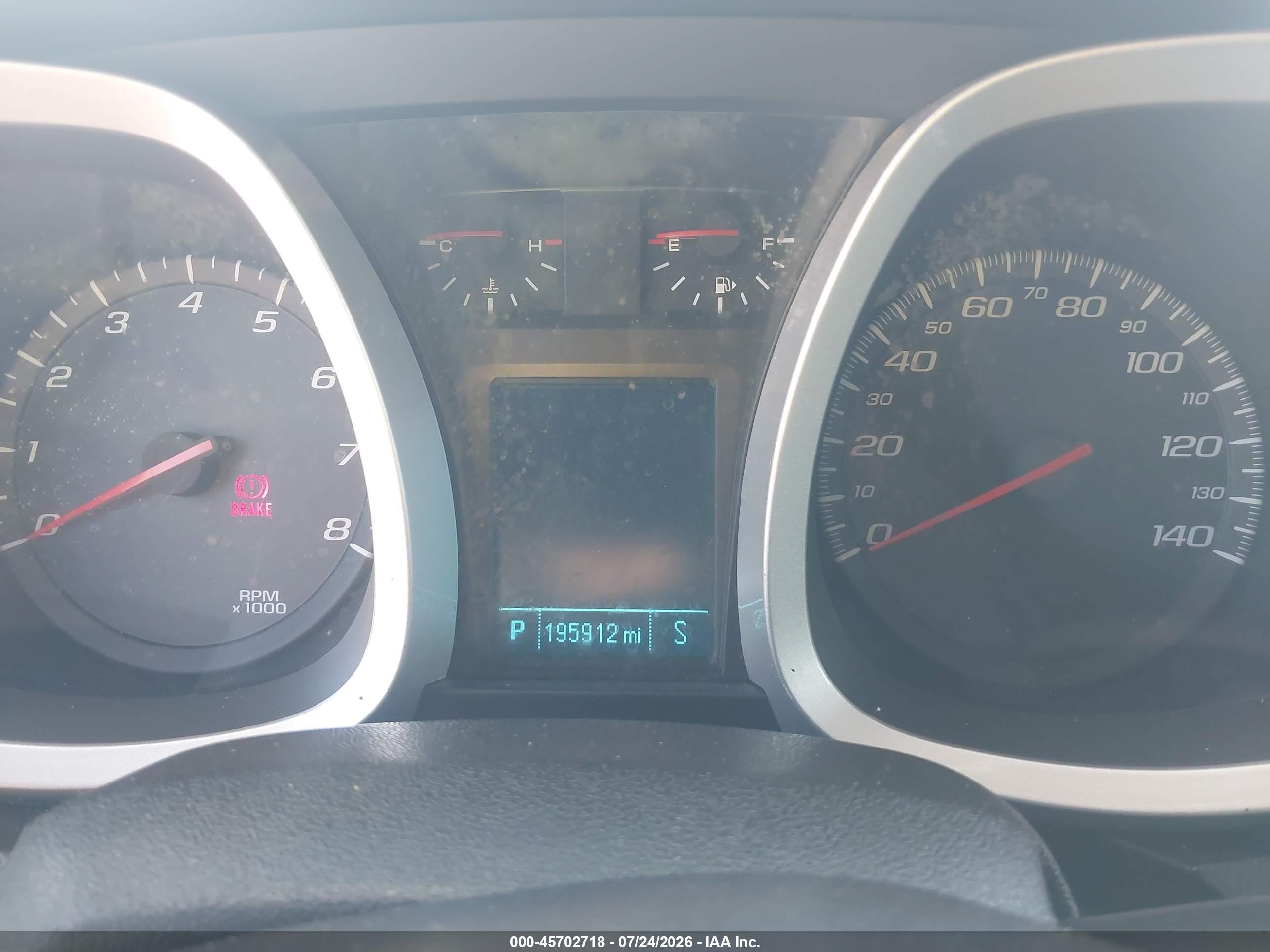 2012 Chevrolet Equinox Lt W/2lt Gold vin: 2GNFLPE50C6334000