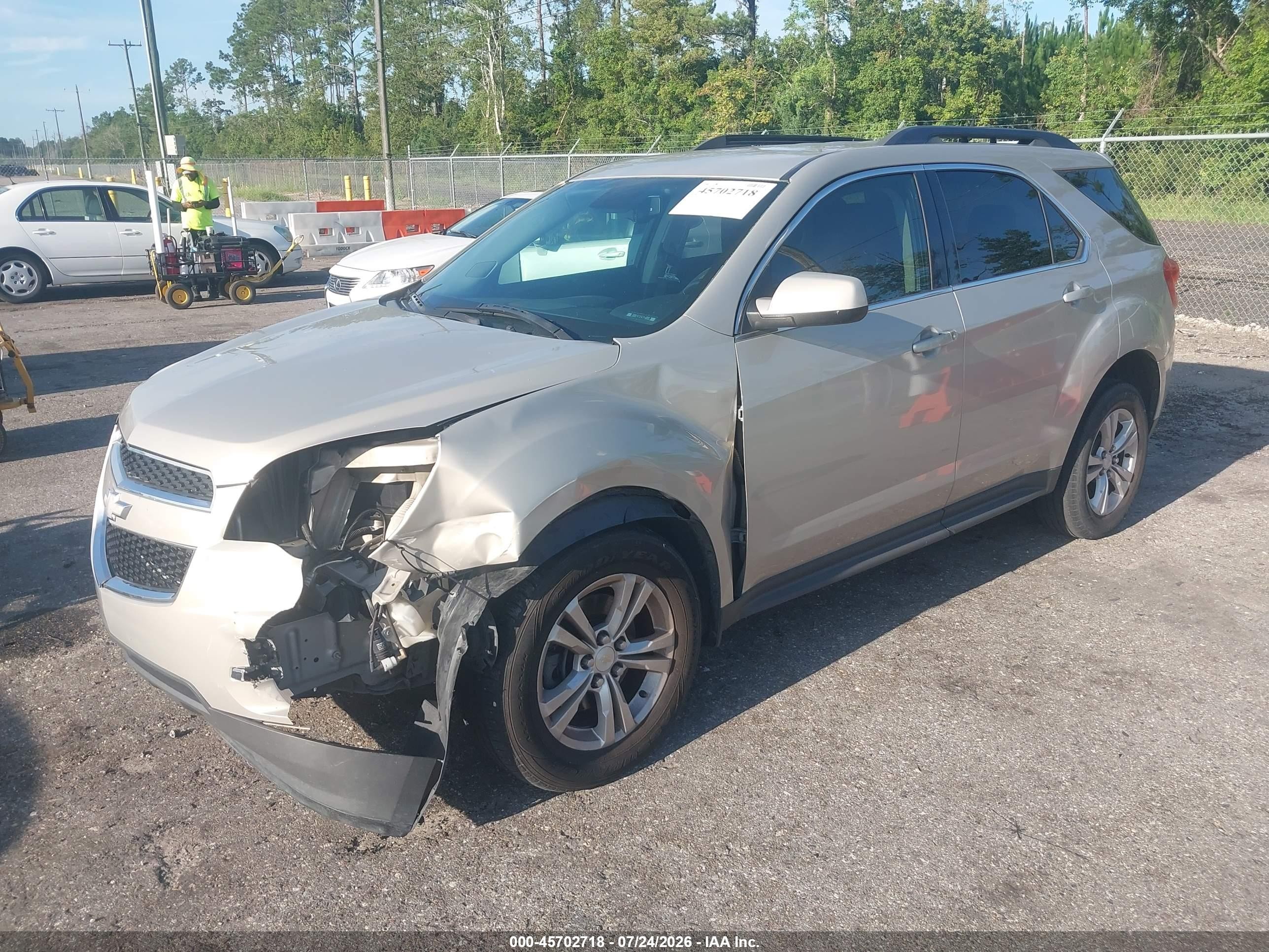 2012 Chevrolet Equinox Lt W/2lt Gold vin: 2GNFLPE50C6334000
