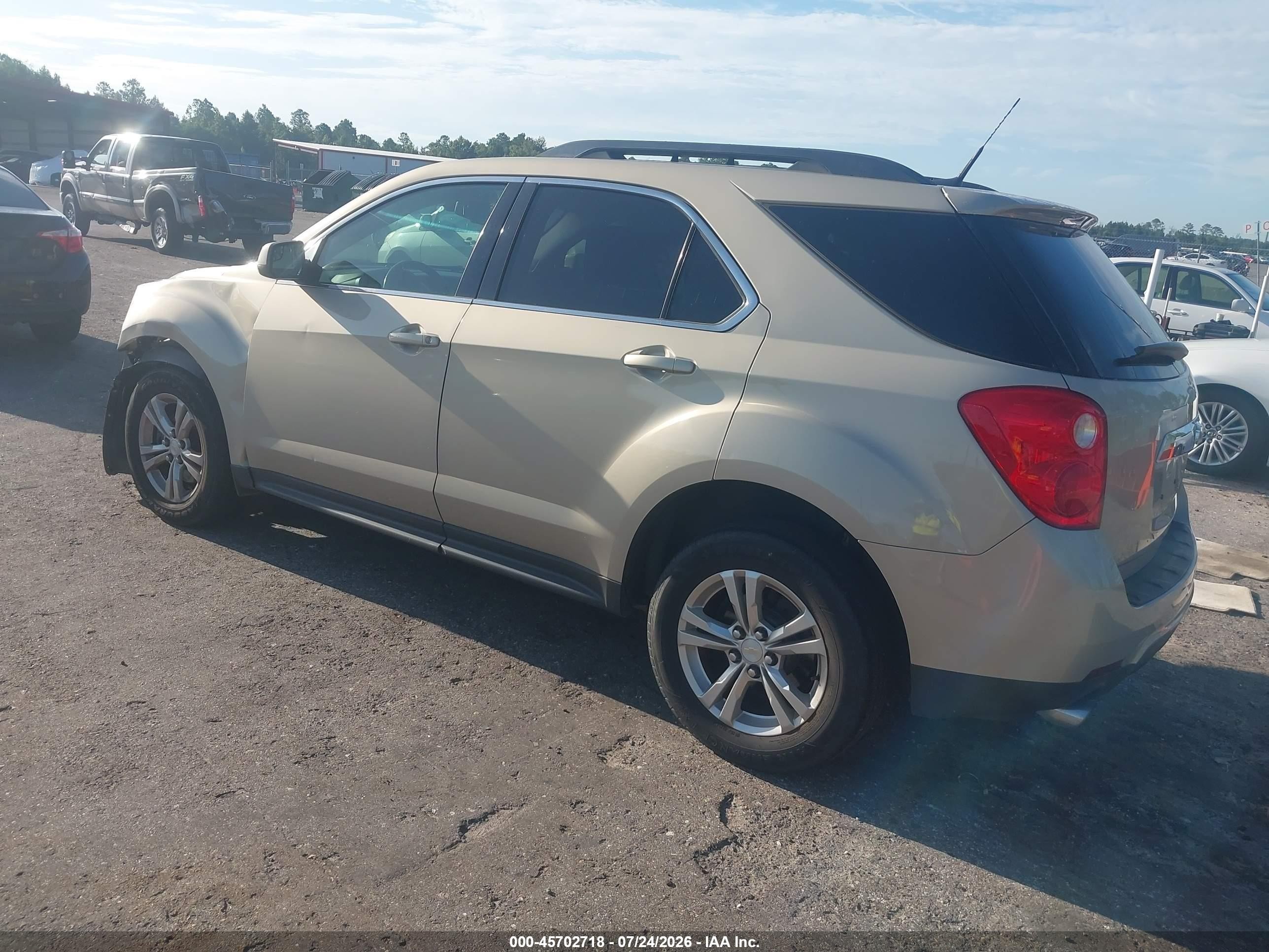 2012 Chevrolet Equinox Lt W/2lt Gold vin: 2GNFLPE50C6334000