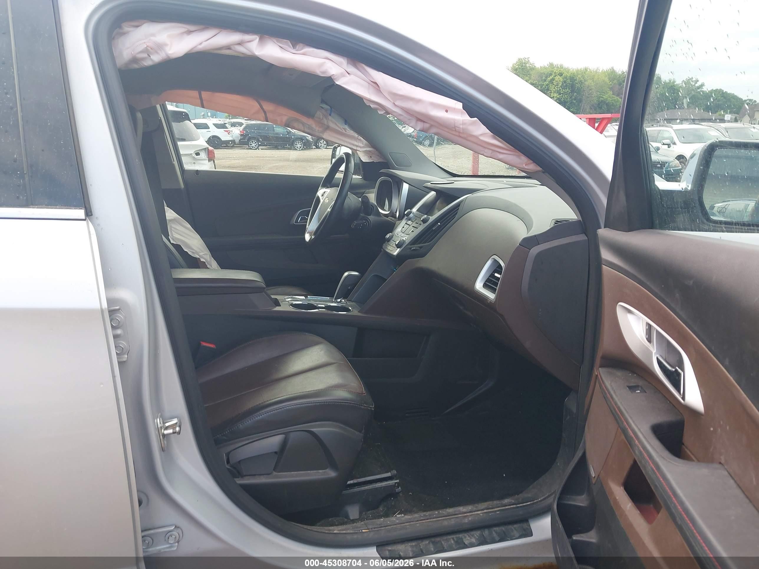 2012 Chevrolet Equinox 2lt Silver vin: 2GNFLPE50C6356823