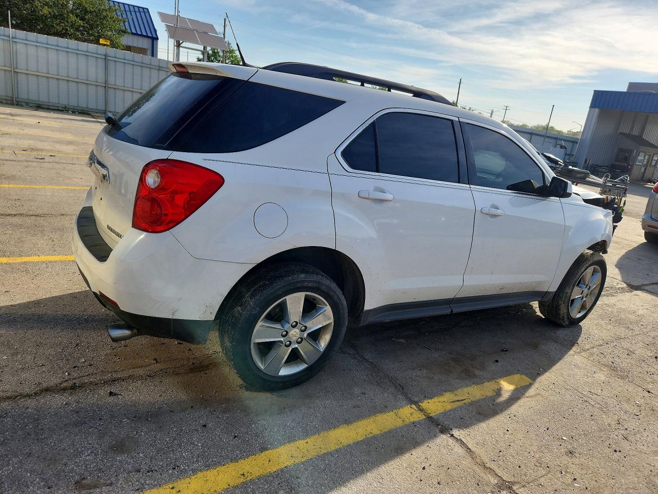 2012 Chevrolet Equinox Lt White vin: 2GNFLPE52C6151441